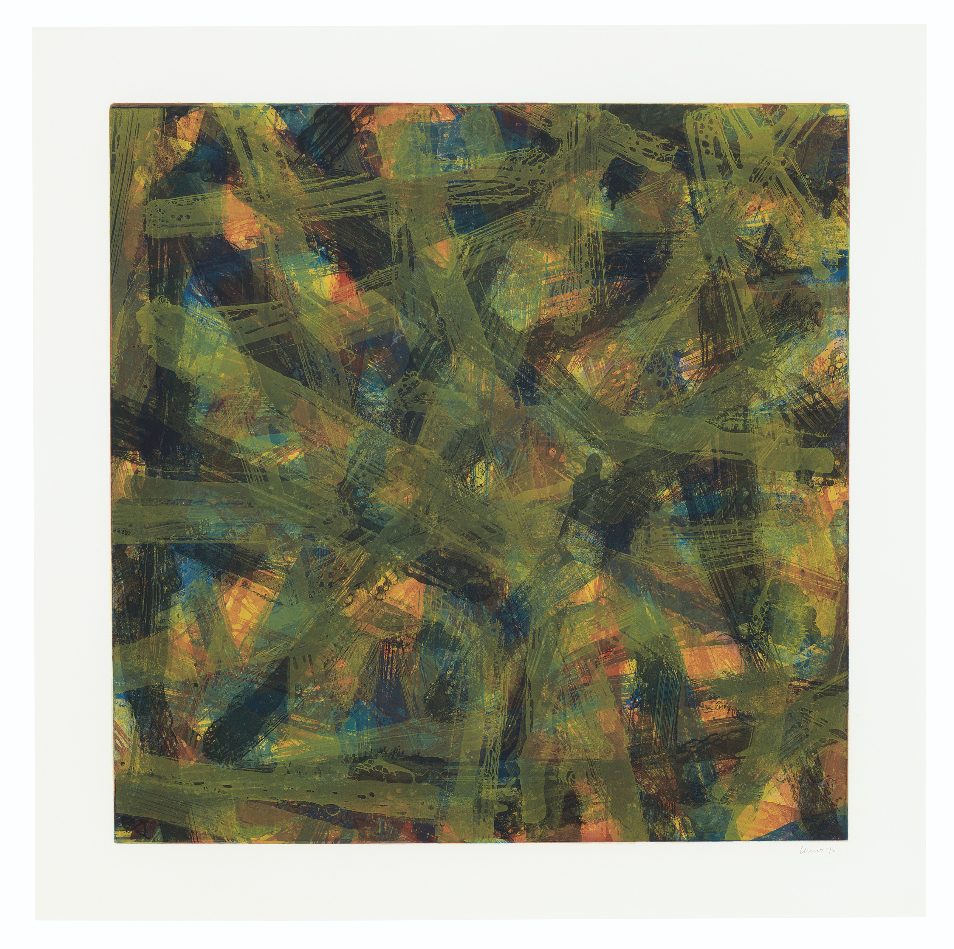 Sol LeWitt — Прямые мазки кистью пяти цветов во всех направлениях, изображение 4
