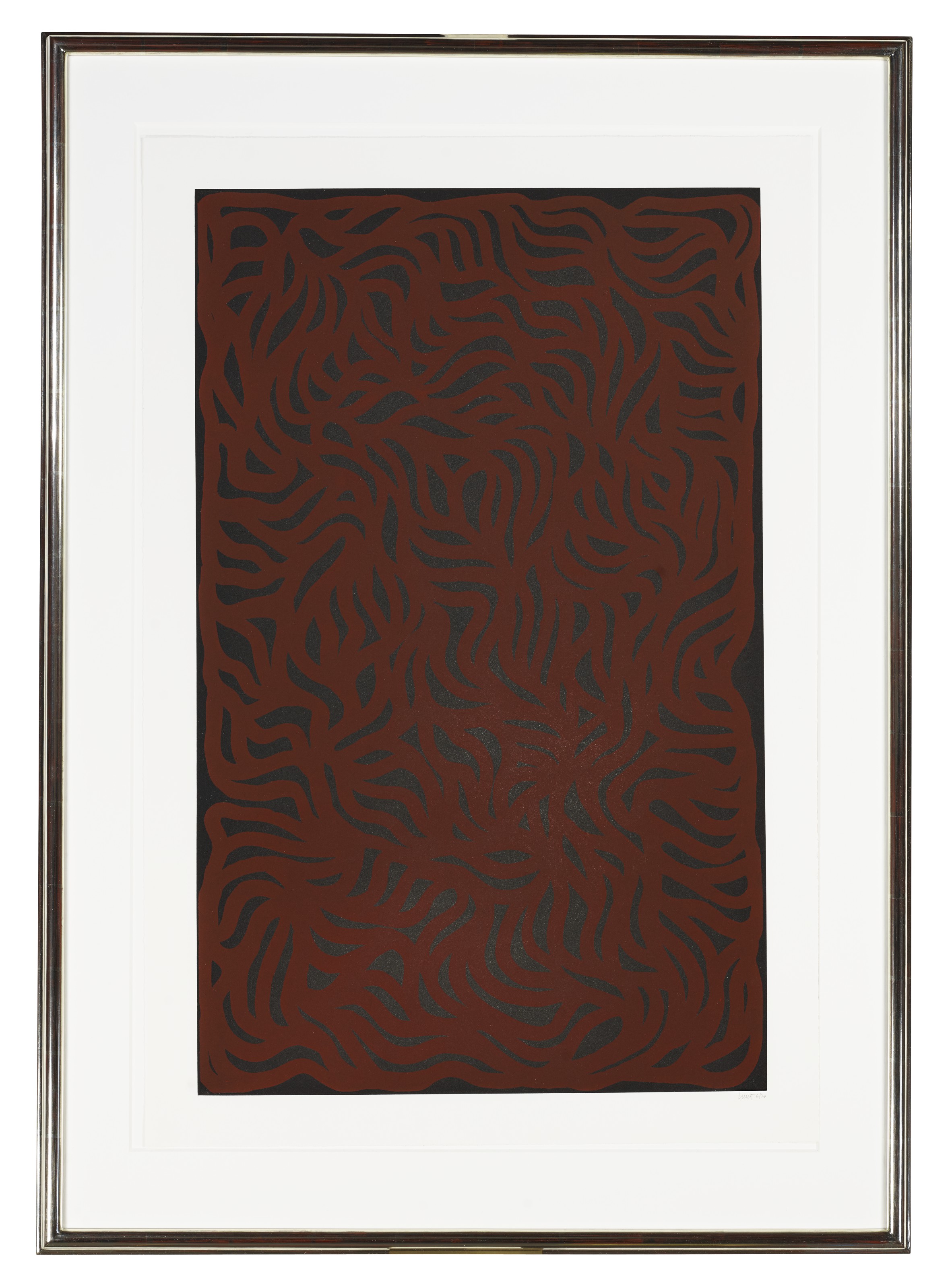 Sol LeWitt — Петли и изгибы Серый/красный, изображение 2