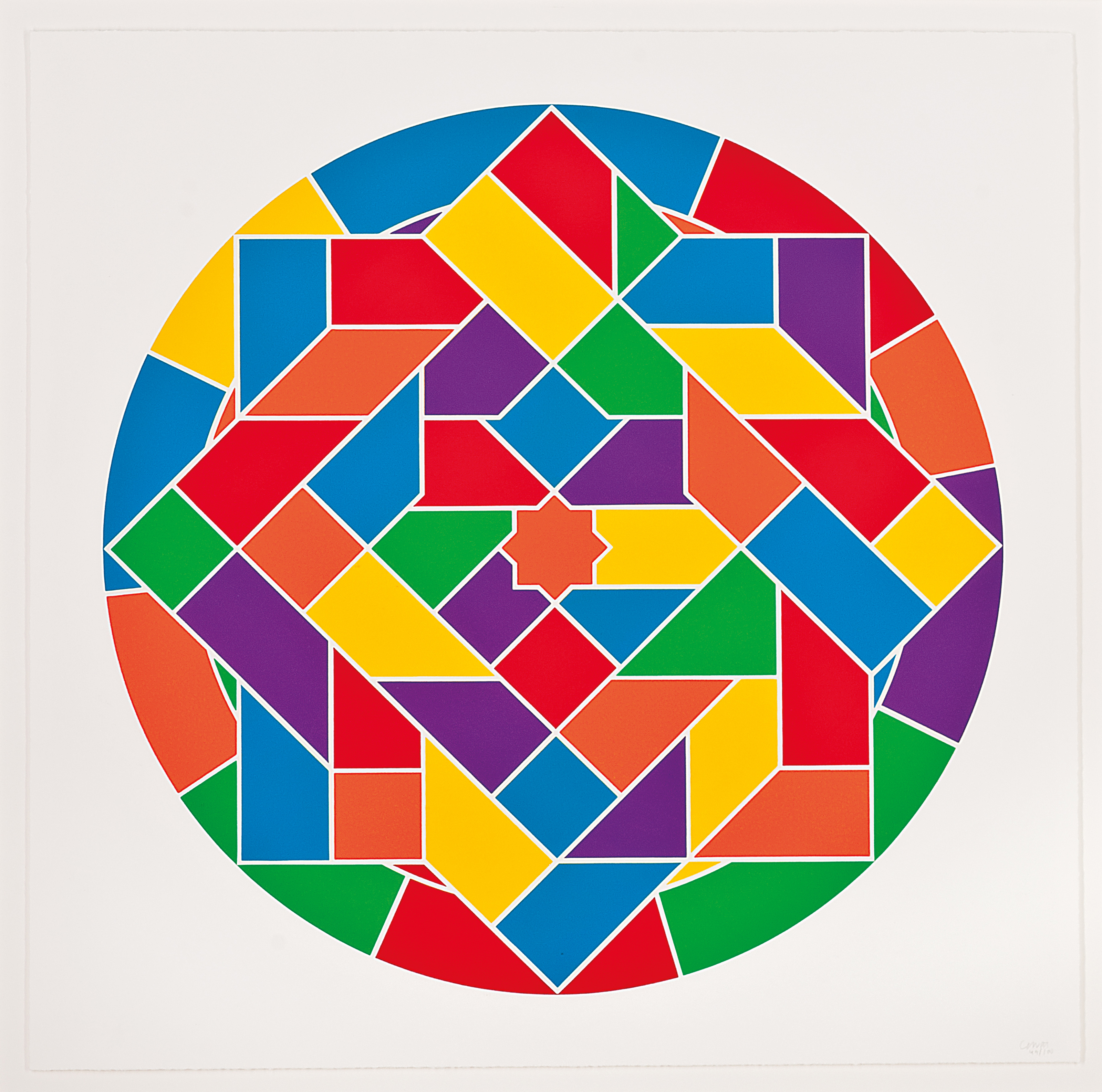 Sol LeWitt — Две тарелки, от: Stars, изображение 2