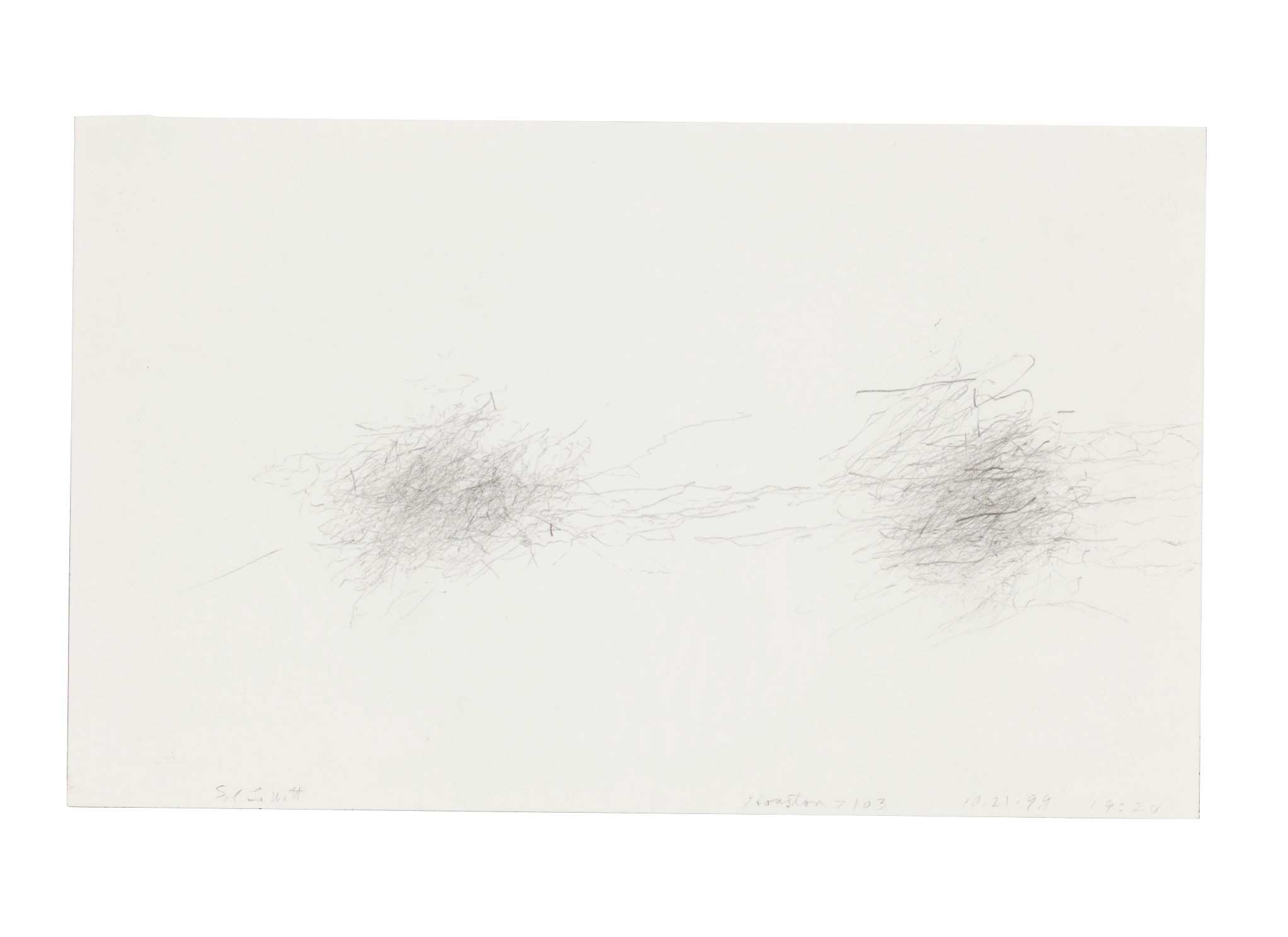 Sol LeWitt — Розыгрыш в метро [Сол Левитт Хьюстон 103 21.10.99 19:20]