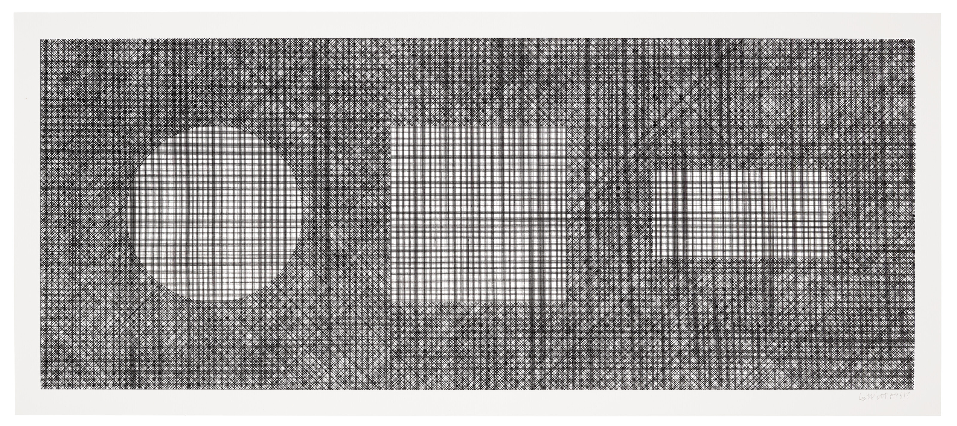 Sol LeWitt — Шесть геометрических фигур и все их комбинации : 20 принтов, изображение 3