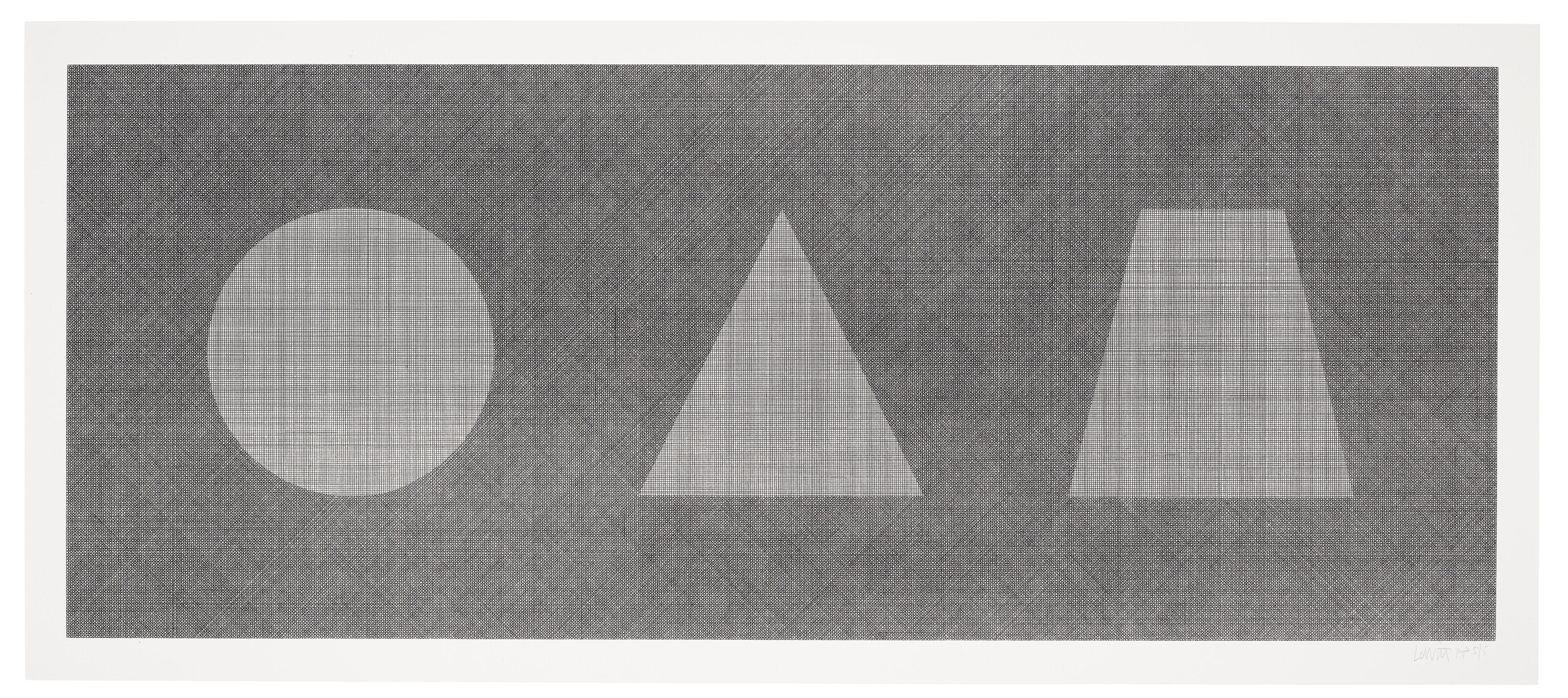 Sol LeWitt — Шесть геометрических фигур и все их комбинации : 20 принтов, изображение 7