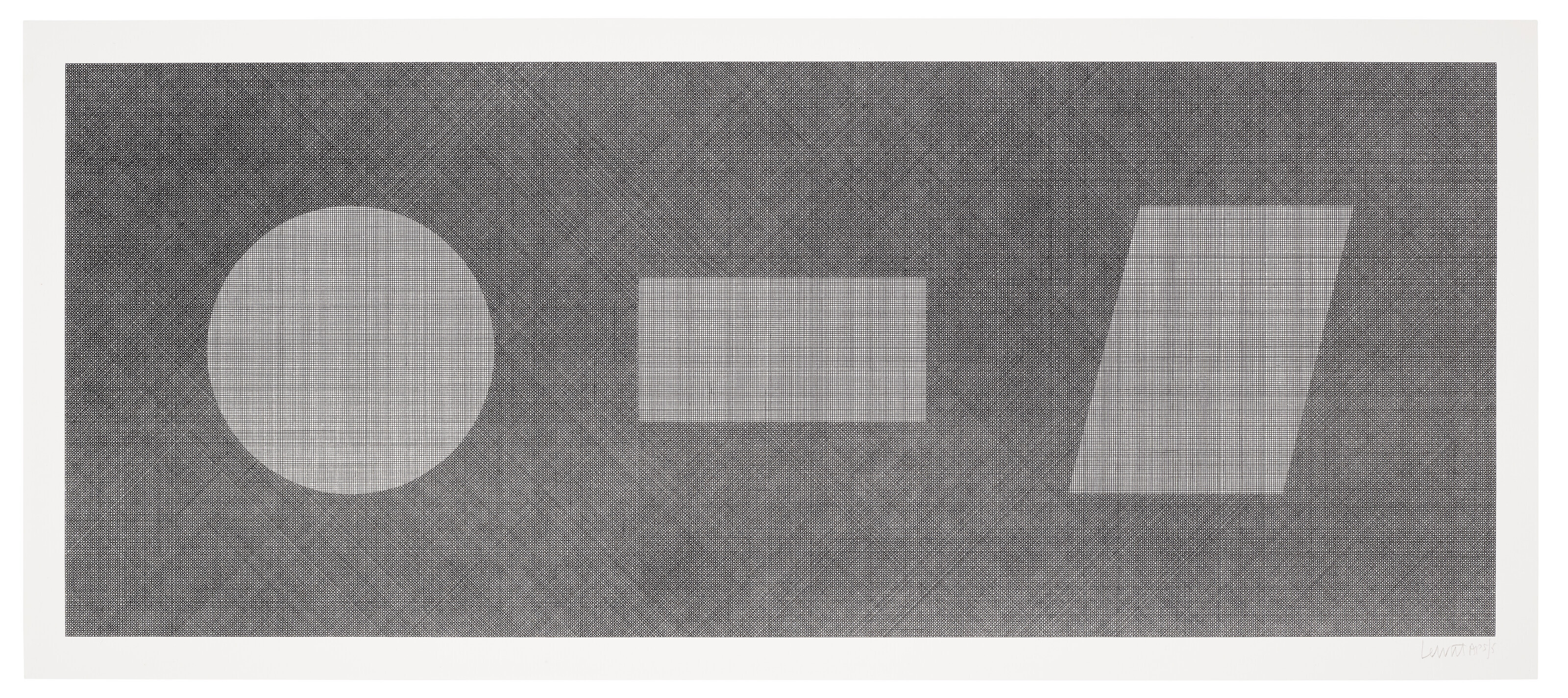 Sol LeWitt — Шесть геометрических фигур и все их комбинации : 20 принтов, изображение 10