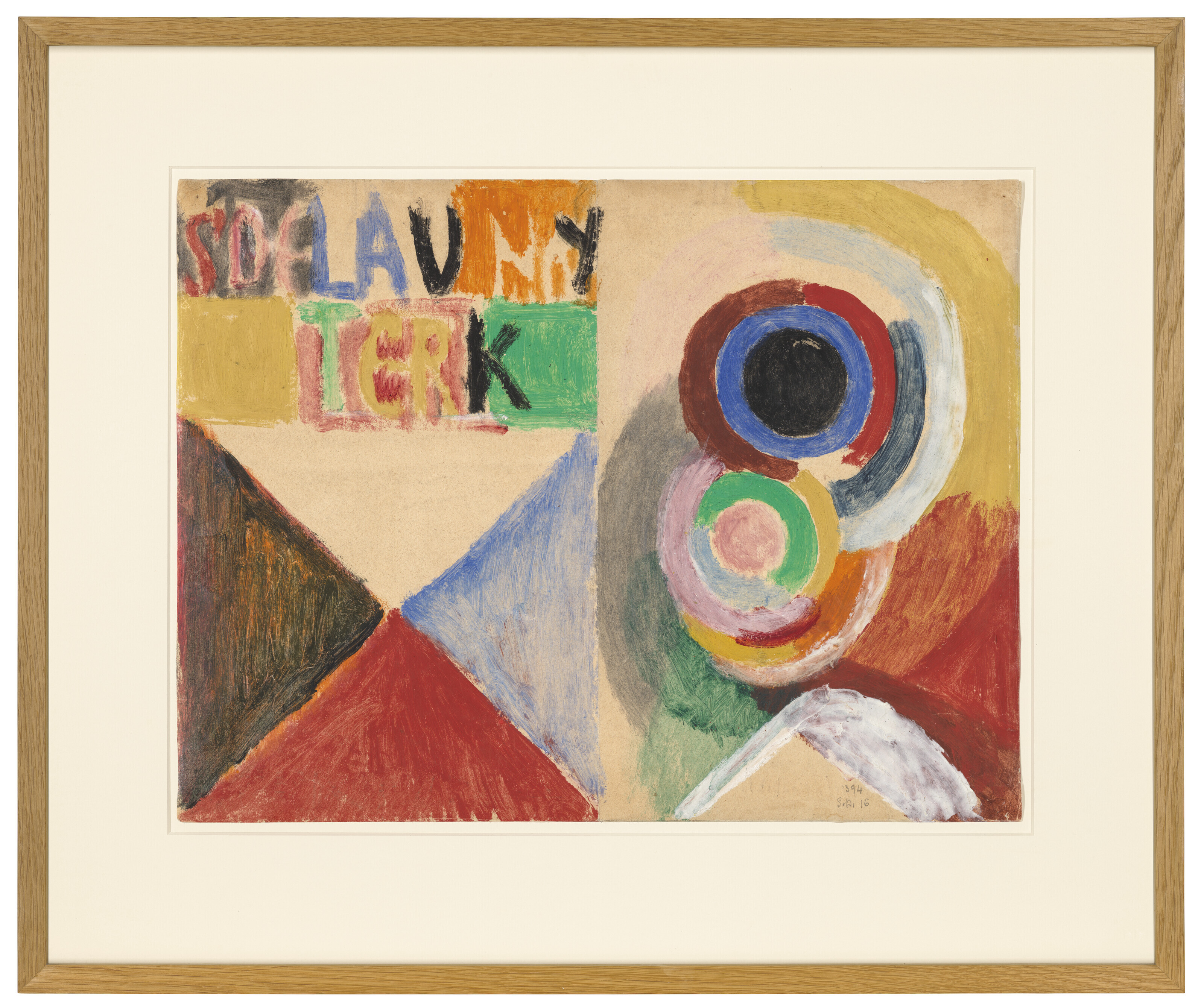 Sonia Delaunay — Автопортрет, каталог Стокгольма, изображение 2