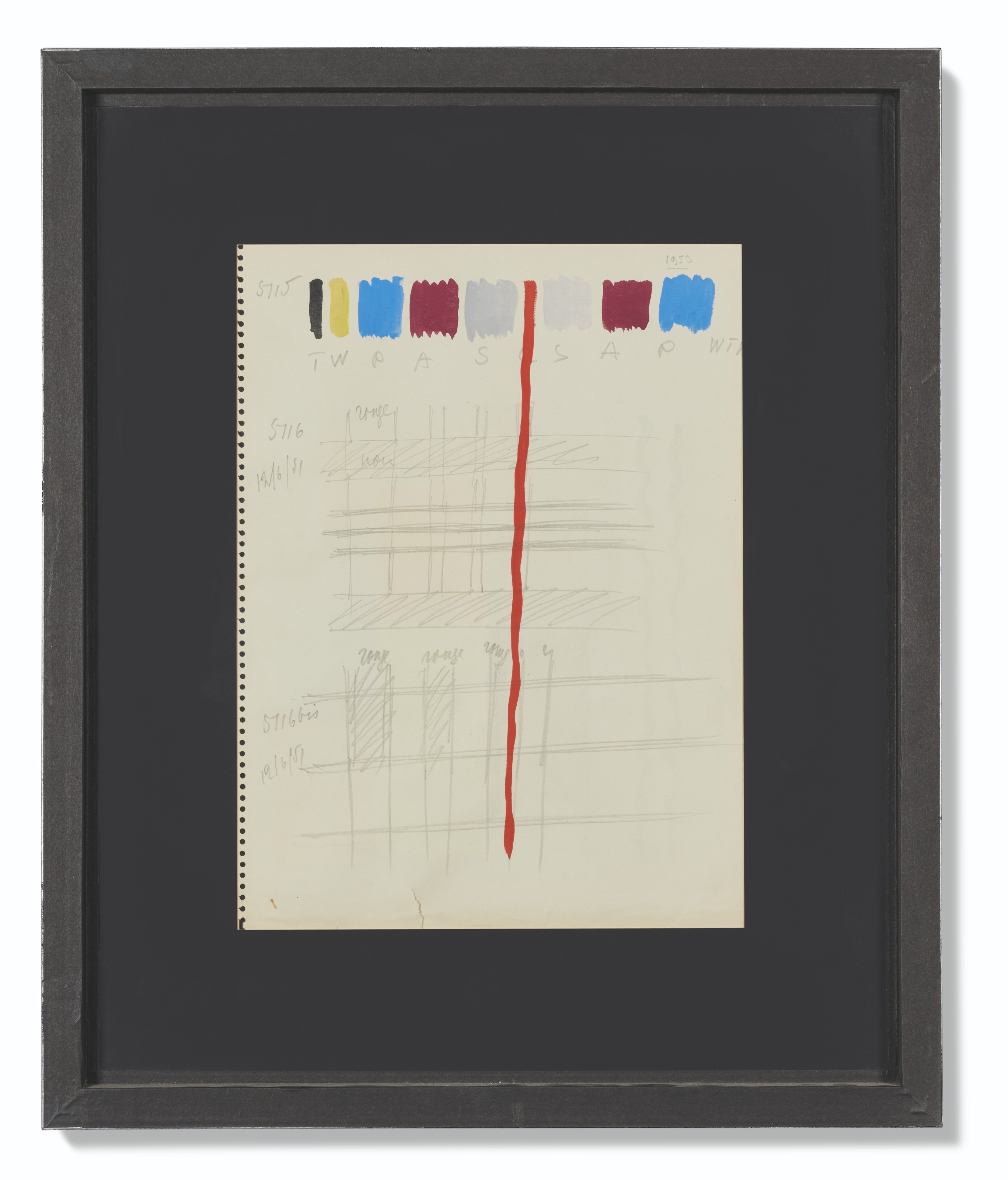 Sonia Delaunay — Без титра ( прямая ; оборотная сторона ), изображение 2