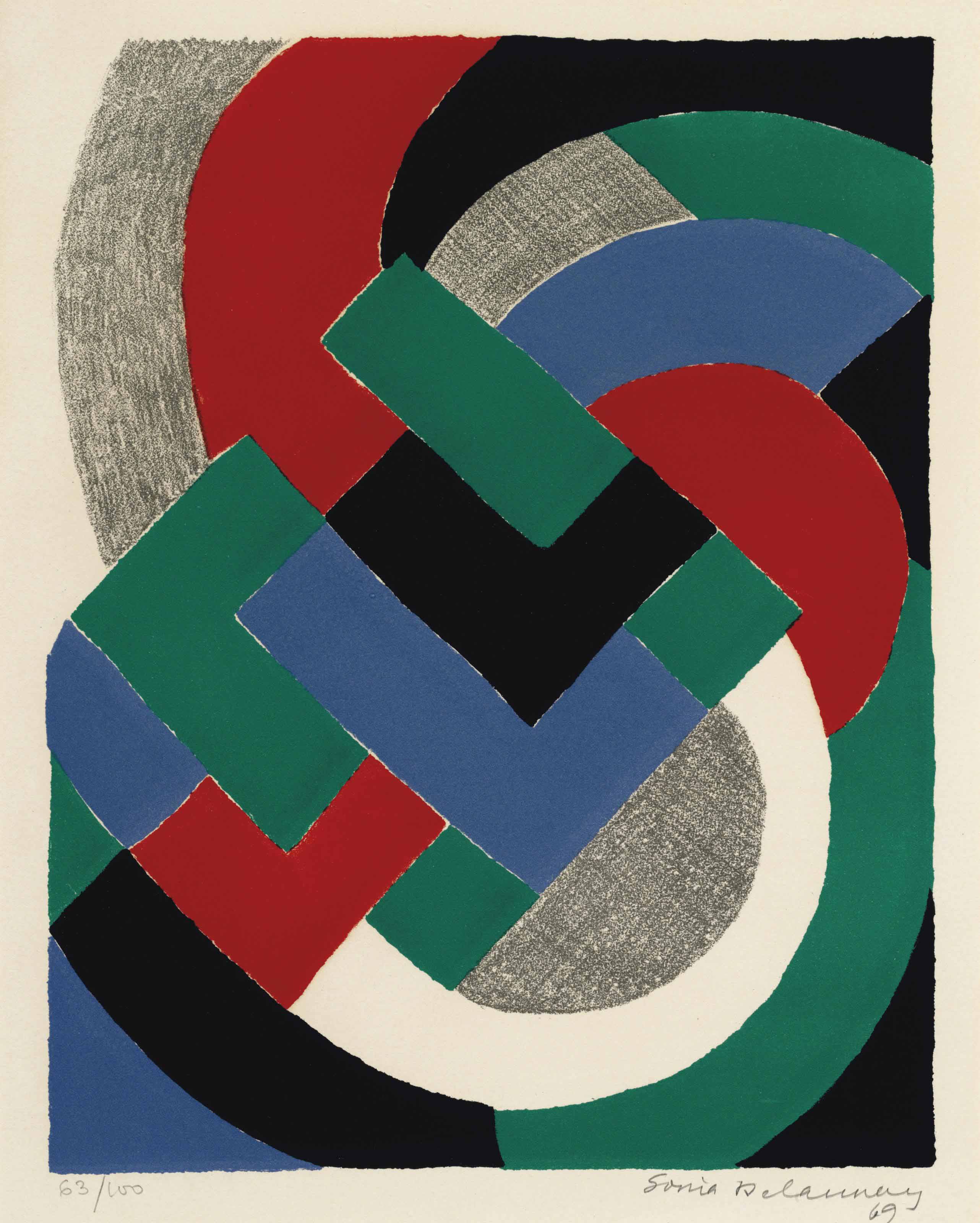 Sonia Delaunay — Композиция
