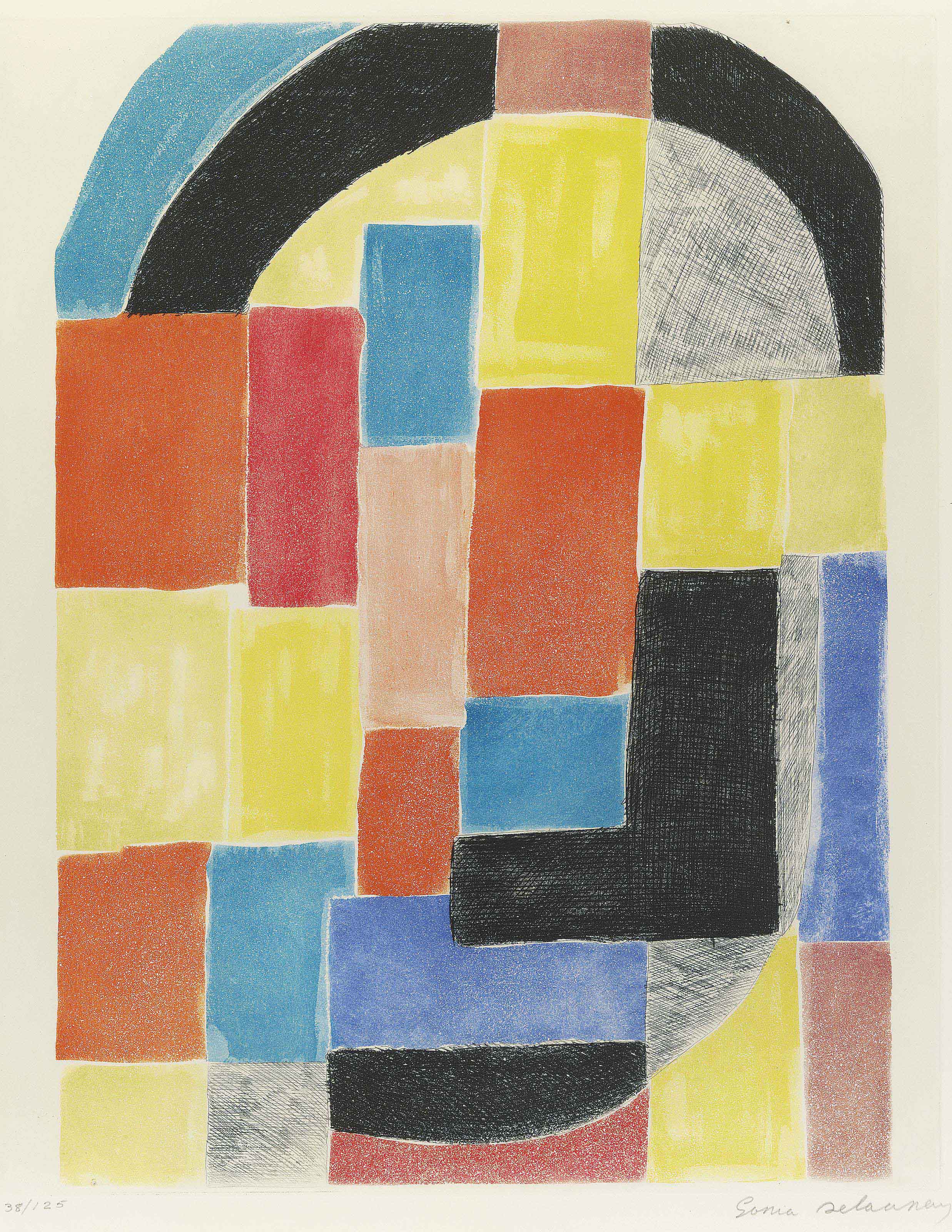 Sonia Delaunay — Композиция