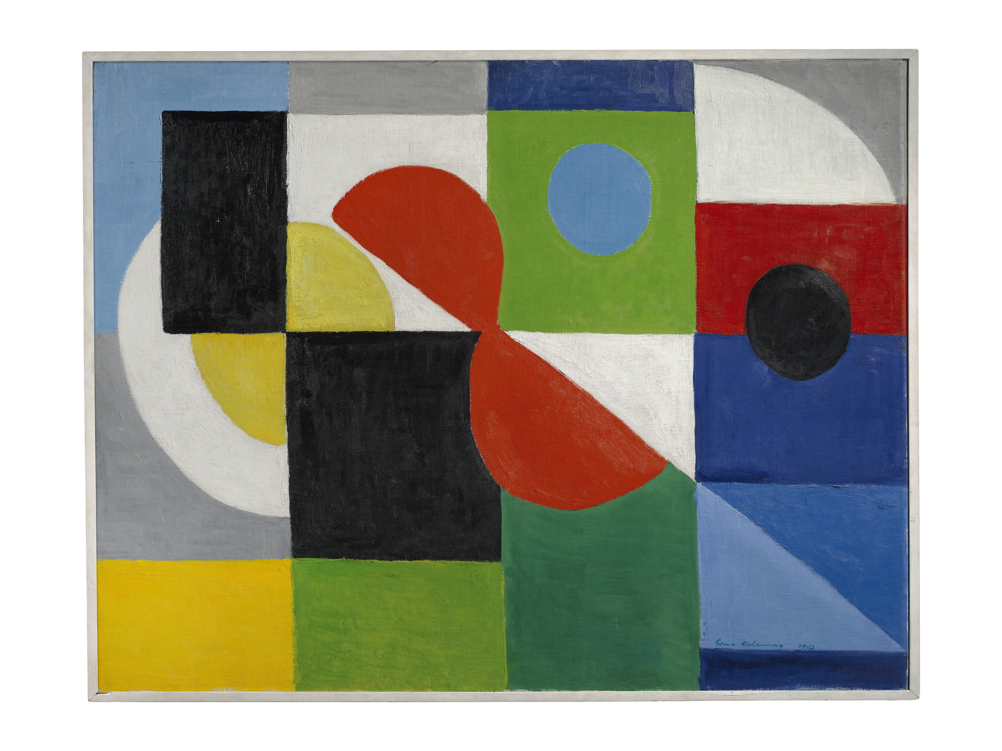 Sonia Delaunay — Ритм-кружок (№ 132), изображение 2