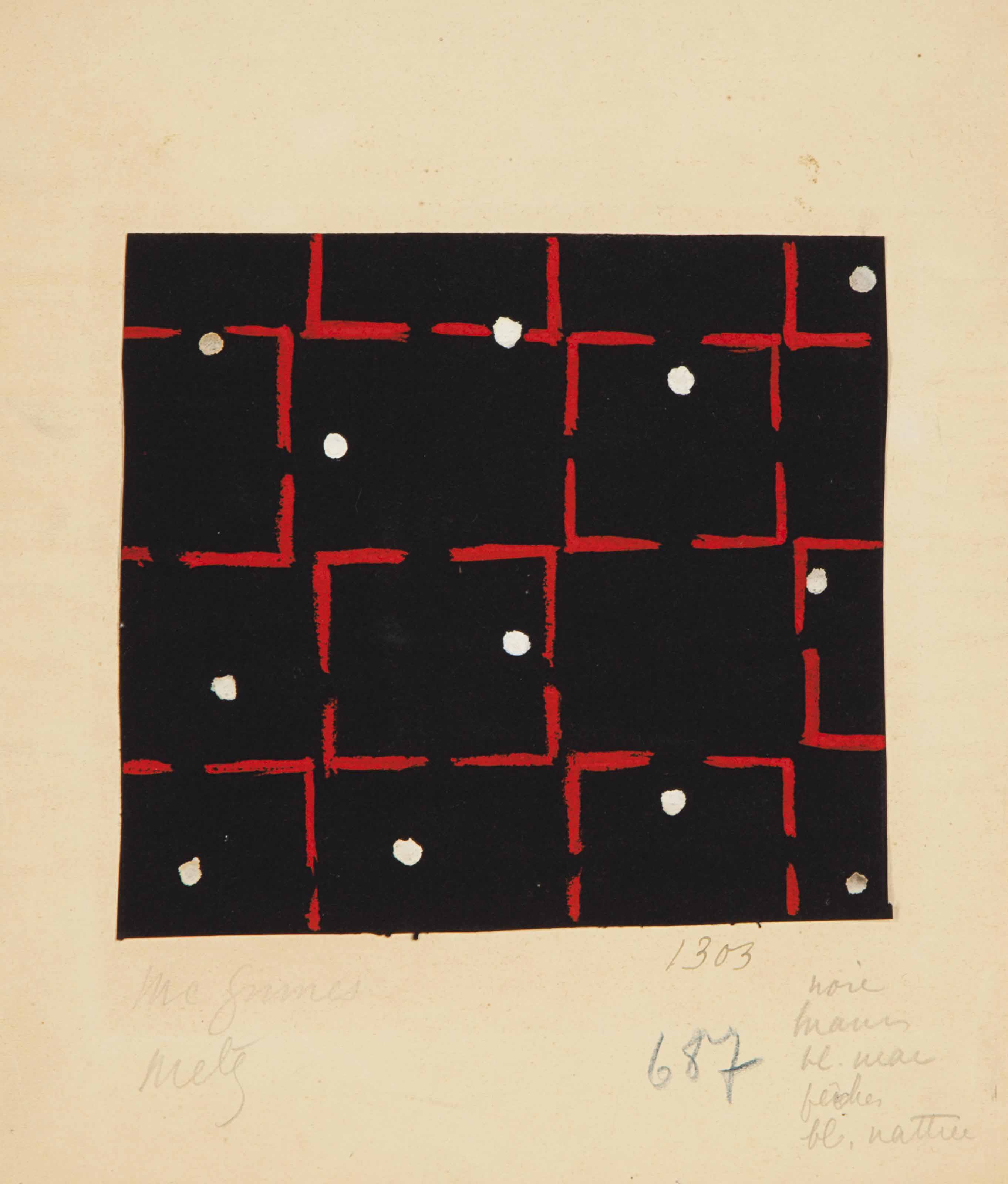 Sonia Delaunay — Выкройка платья