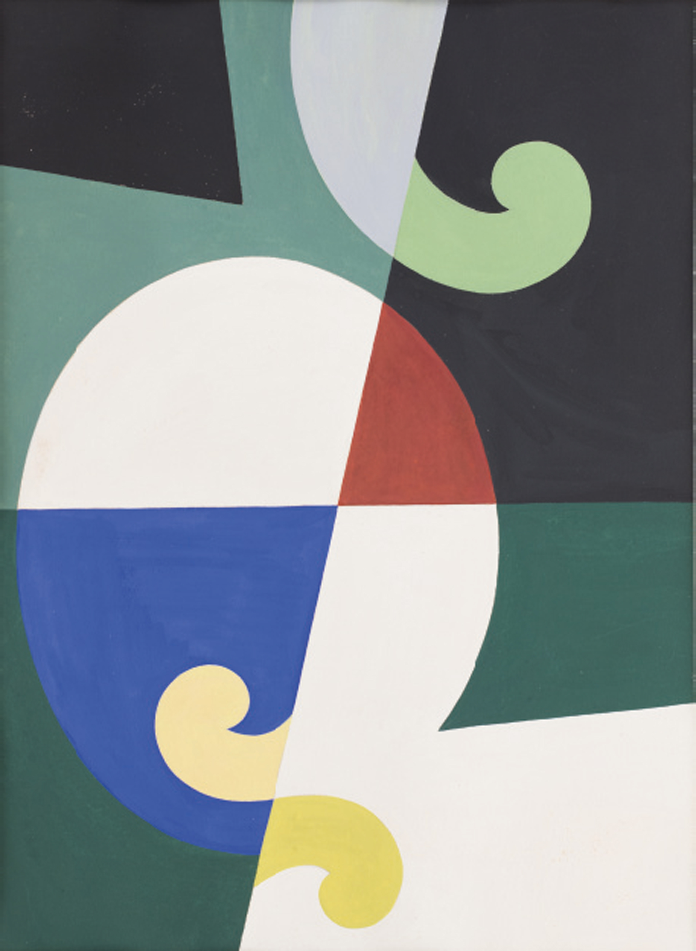 Sophie Taeuber-Arp — Серия, четыре плана, нерегулируемые в течение года