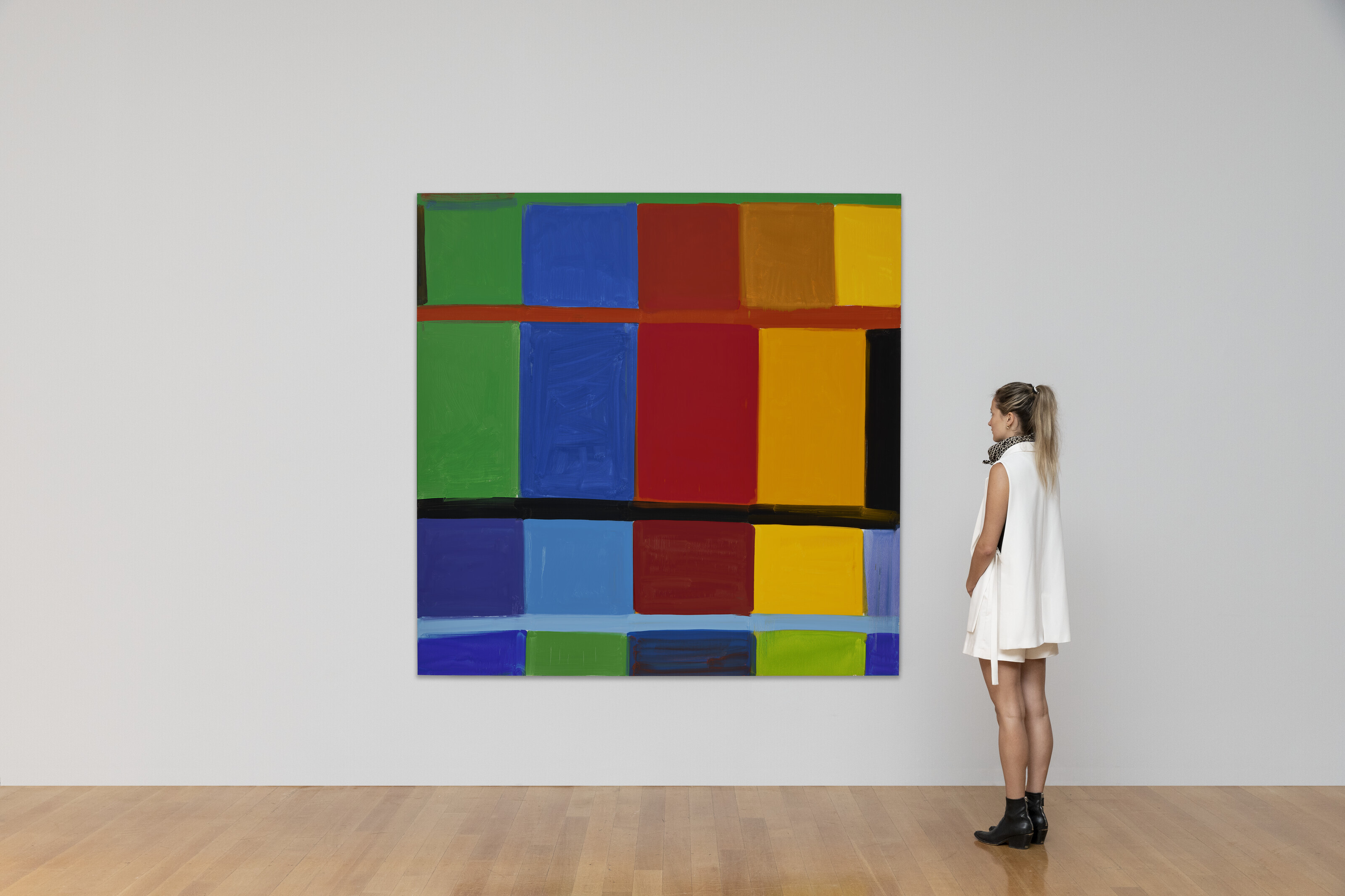 Stanley Whitney — ИДА Рэд, одетая в зеленое, изображение 3