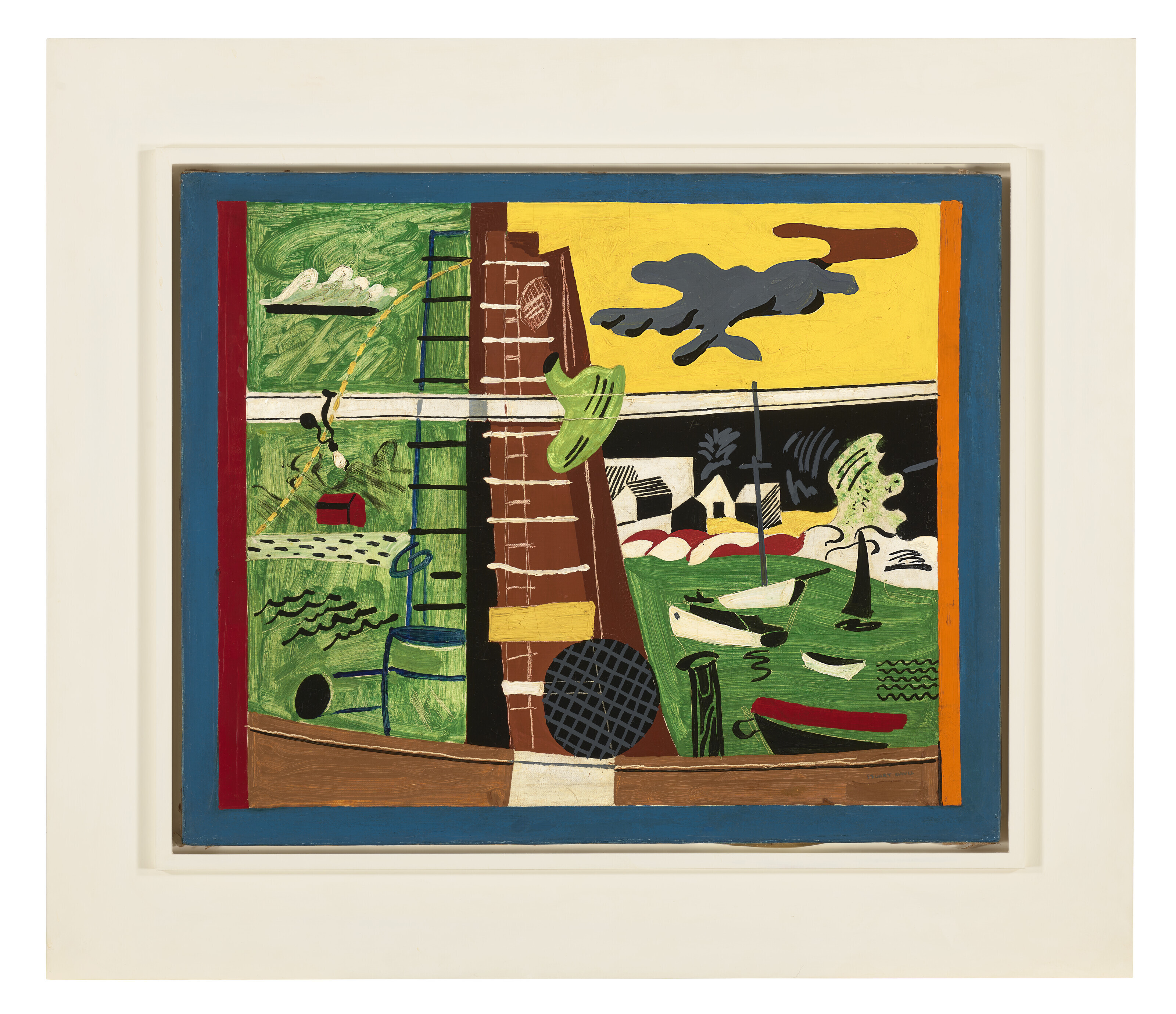 Stuart Davis — Причал, изображение 2