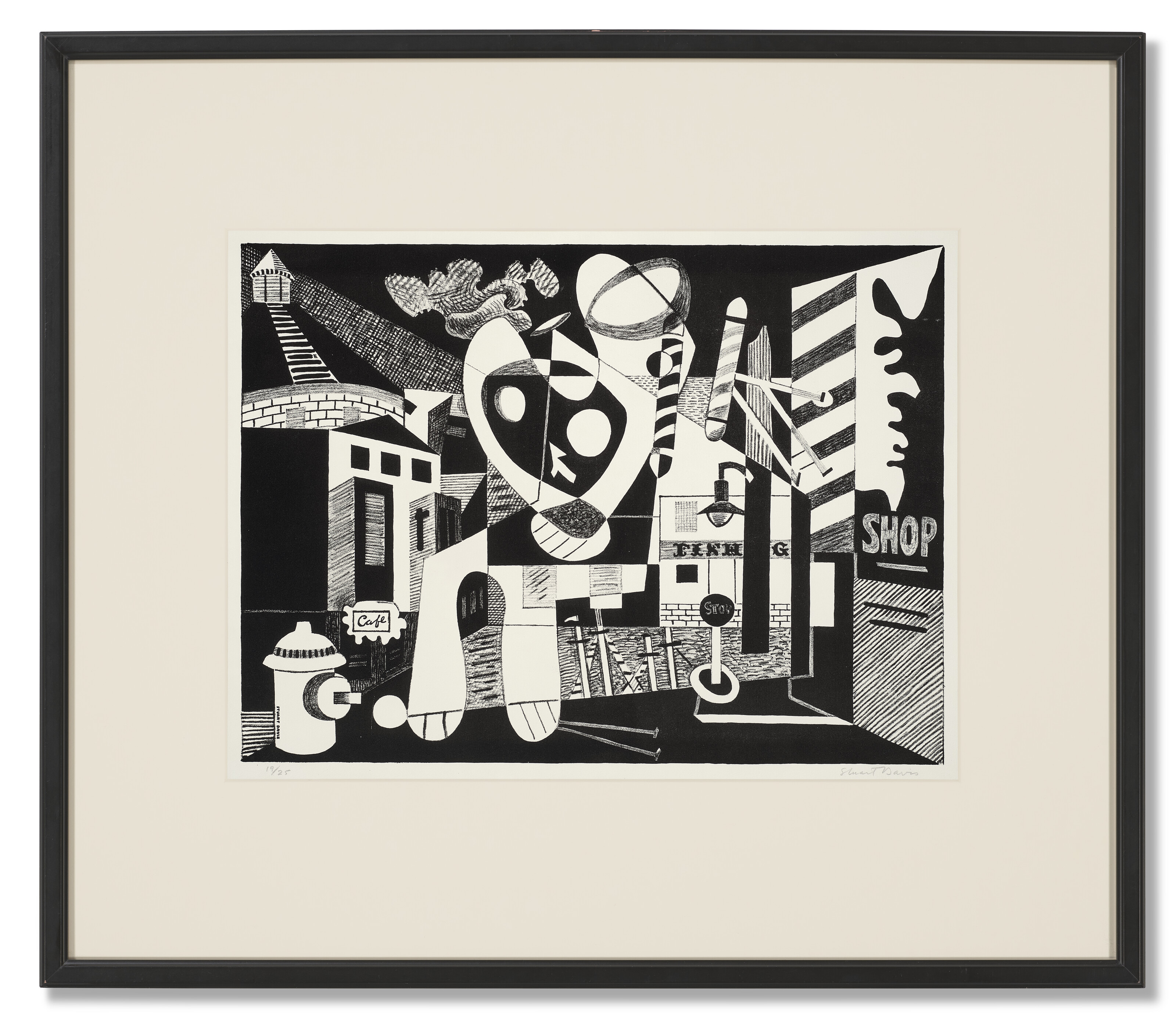 Stuart Davis — Аккорд парикмахерской, изображение 2