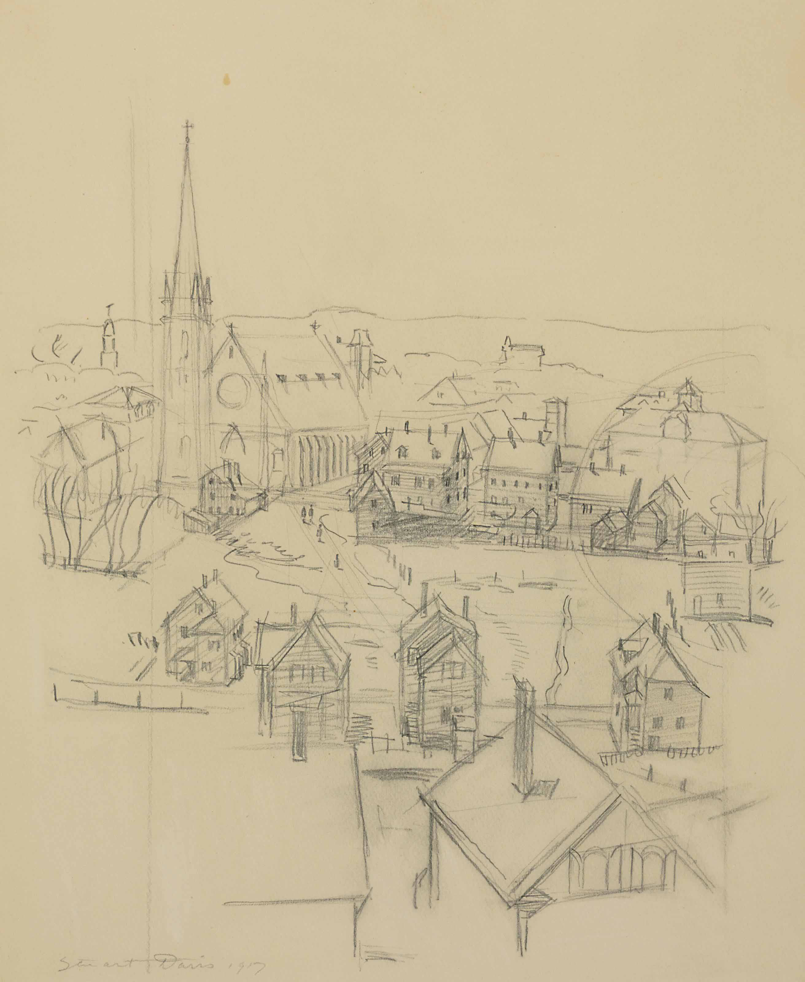 Stuart Davis — Деревня