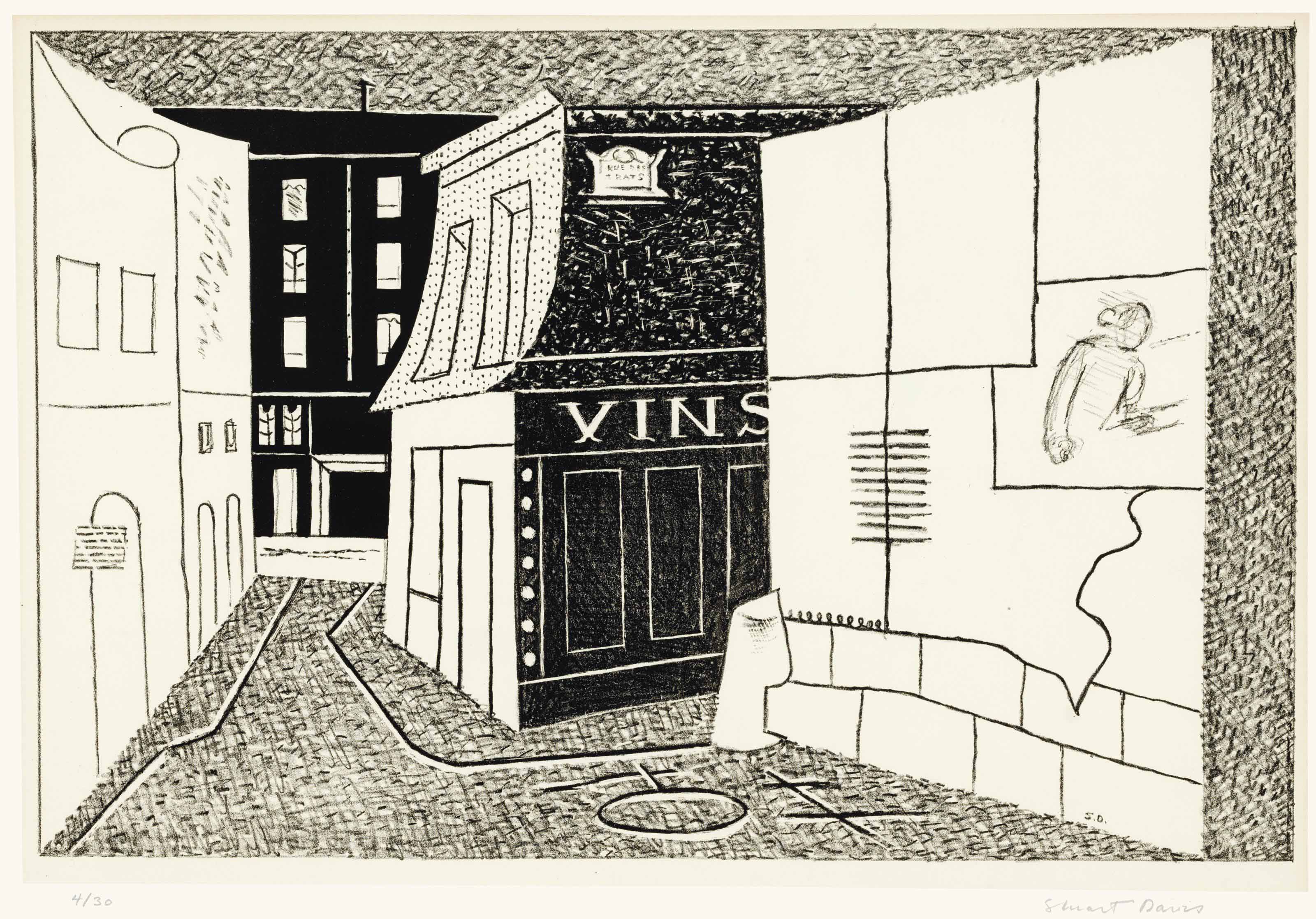 Stuart Davis — Улица Крыс