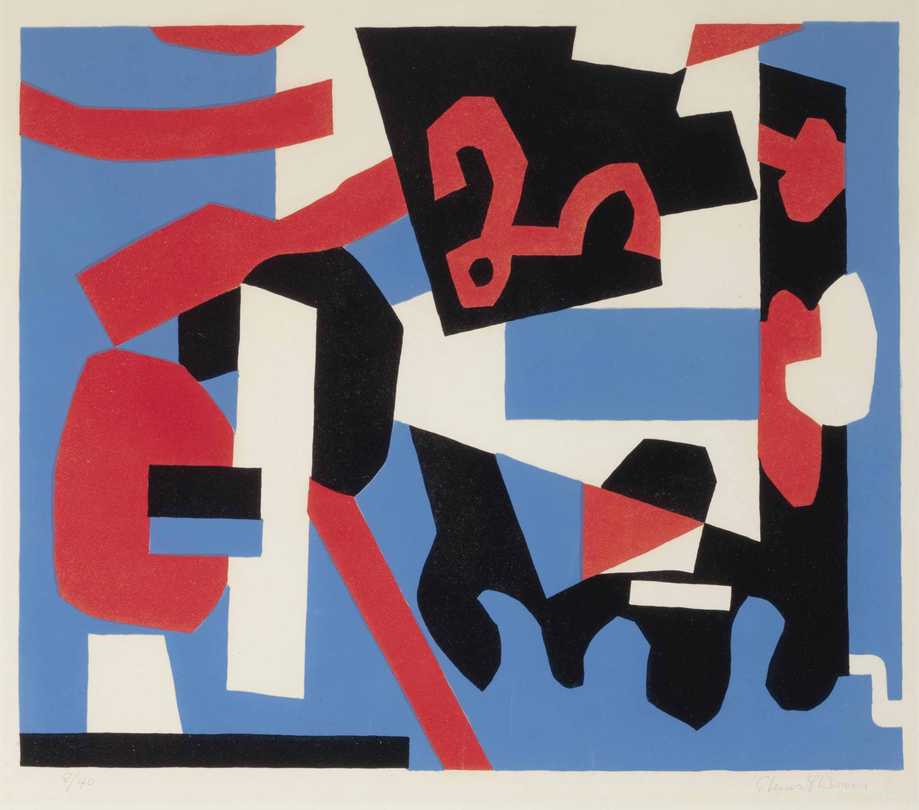 Stuart Davis — Детальная проработка клише