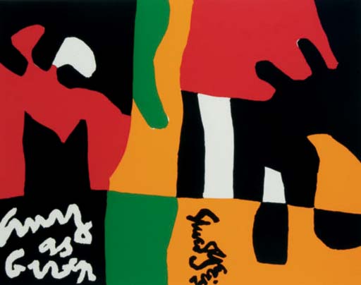 Stuart Davis — Без названия, из десяти работ десяти художников (Cole 27)