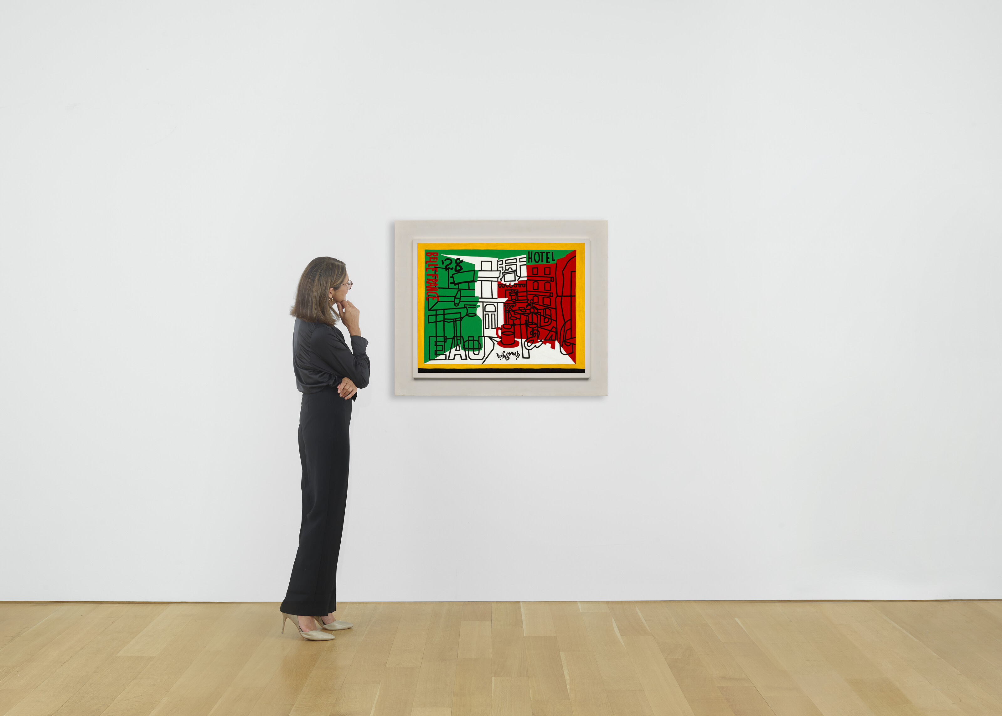 Stuart Davis — Этюд для "Парижского эпизода", изображение 4