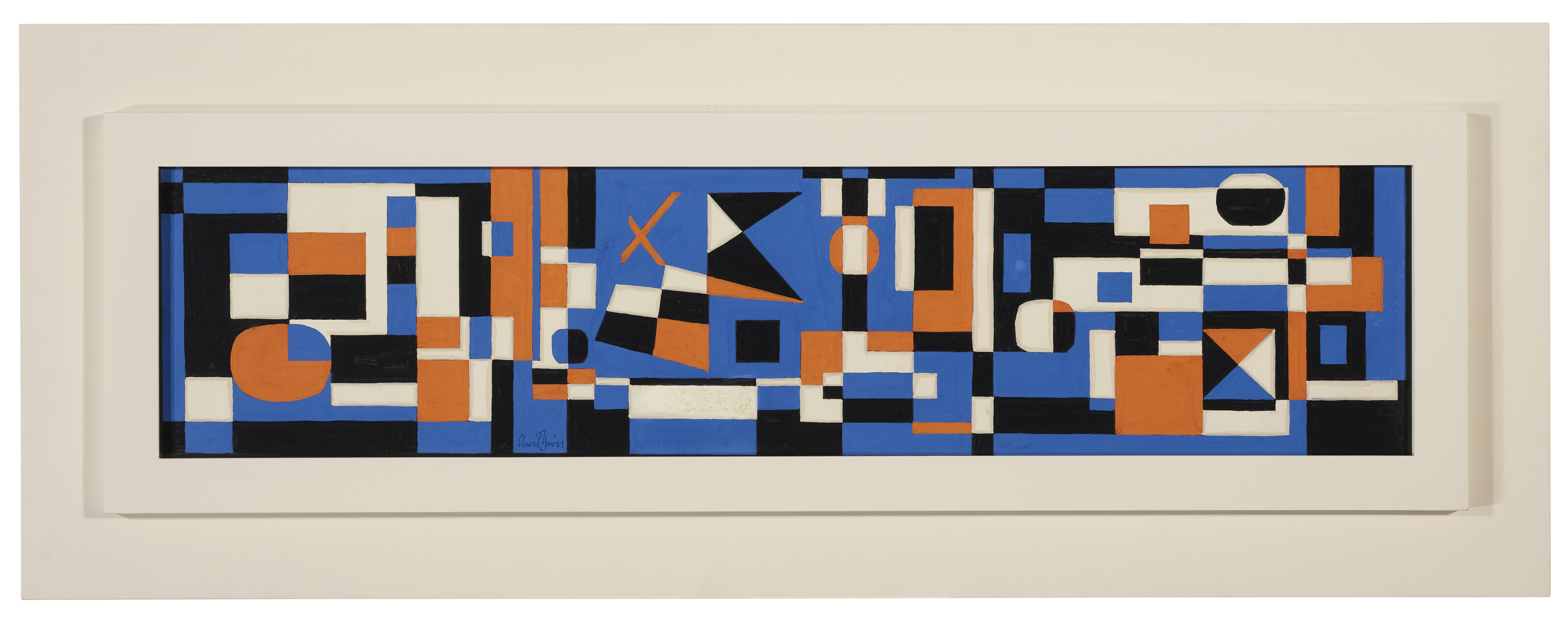 Stuart Davis — Масштабное исследование № 1 для "Allee", изображение 2