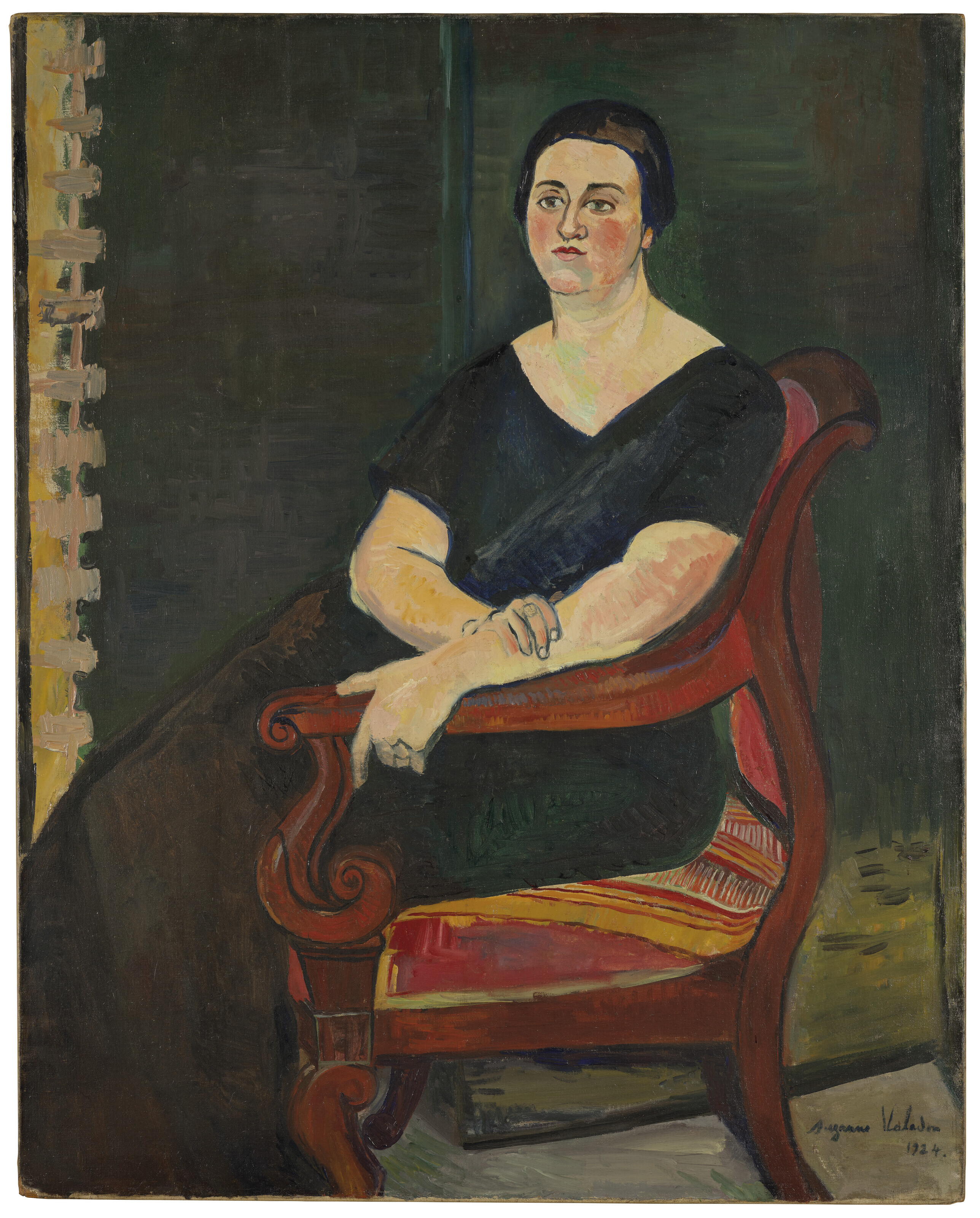 Suzanne Valadon — Портрет мадам Жермен Айзенманн, изображение 2