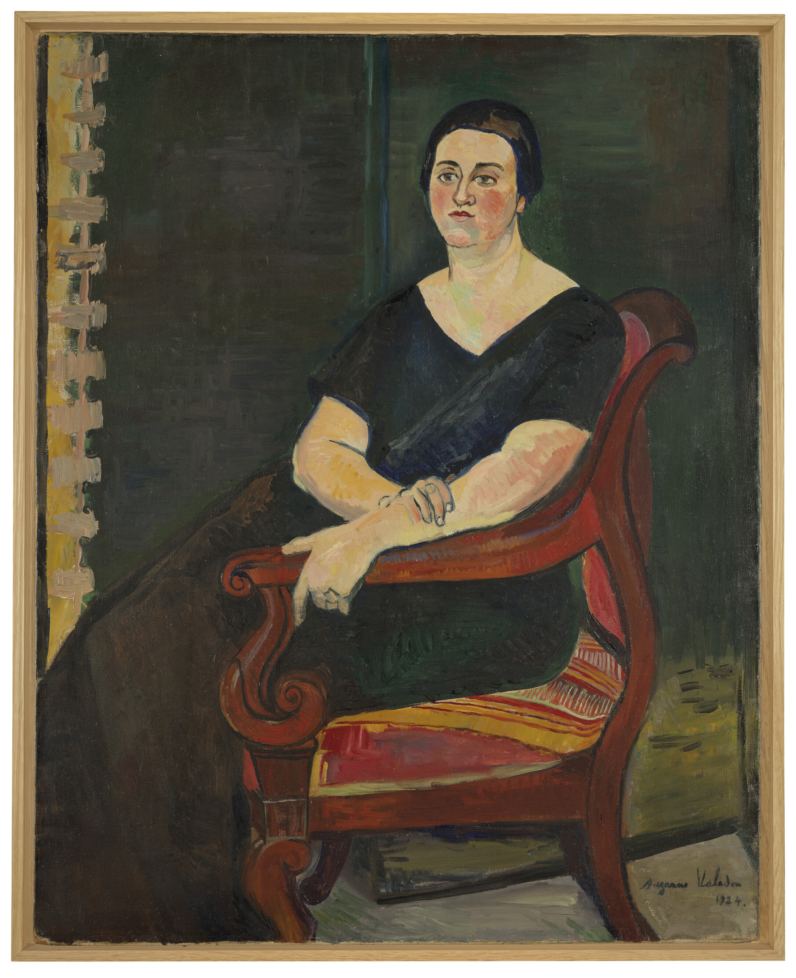 Suzanne Valadon — Портрет мадам Жермен Айзенманн, изображение 4