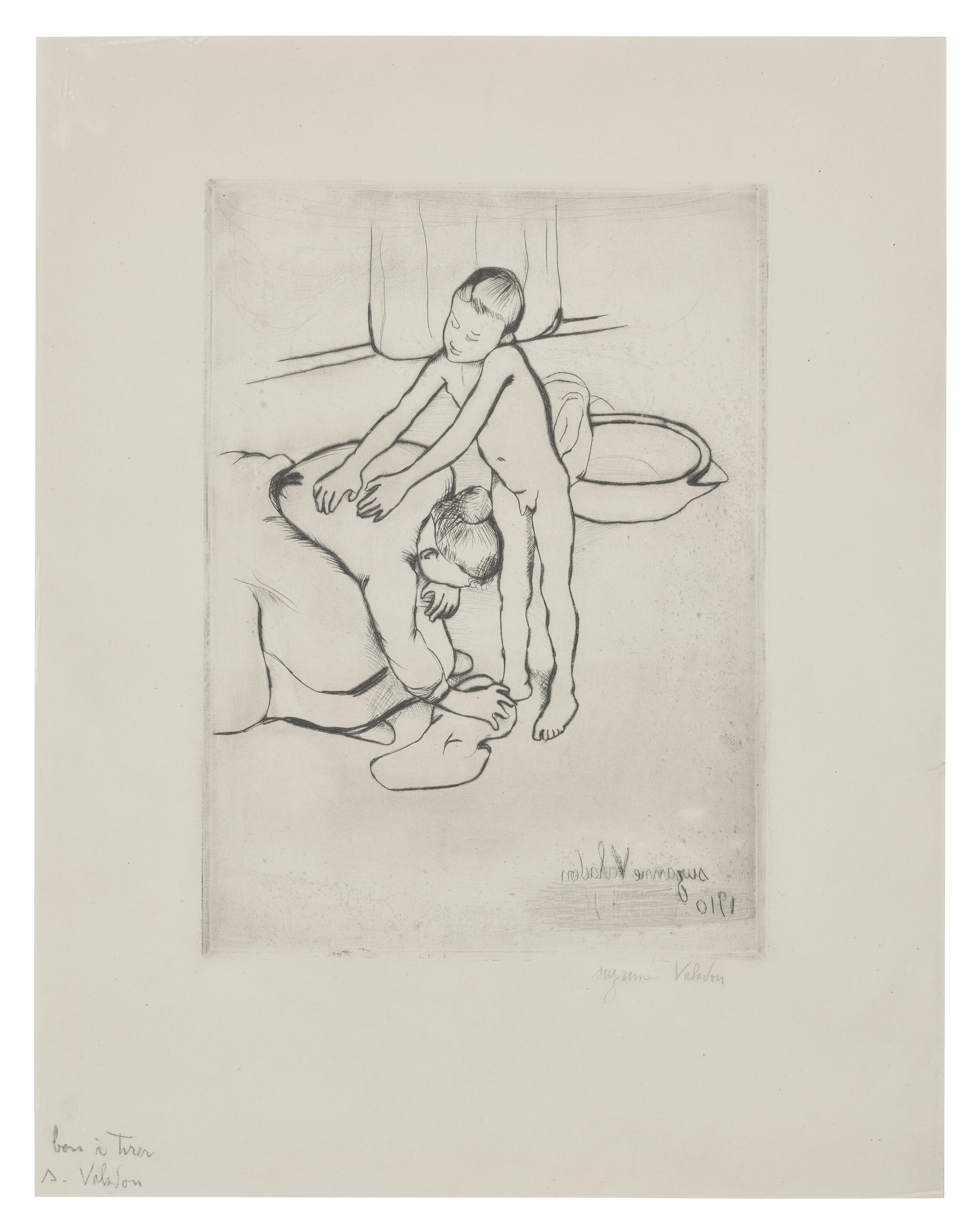 Suzanne Valadon — Кэтрин и Молодой Гарсон Ну