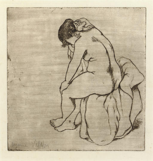 Suzanne Valadon — [Мытье обнаженной натуры]
