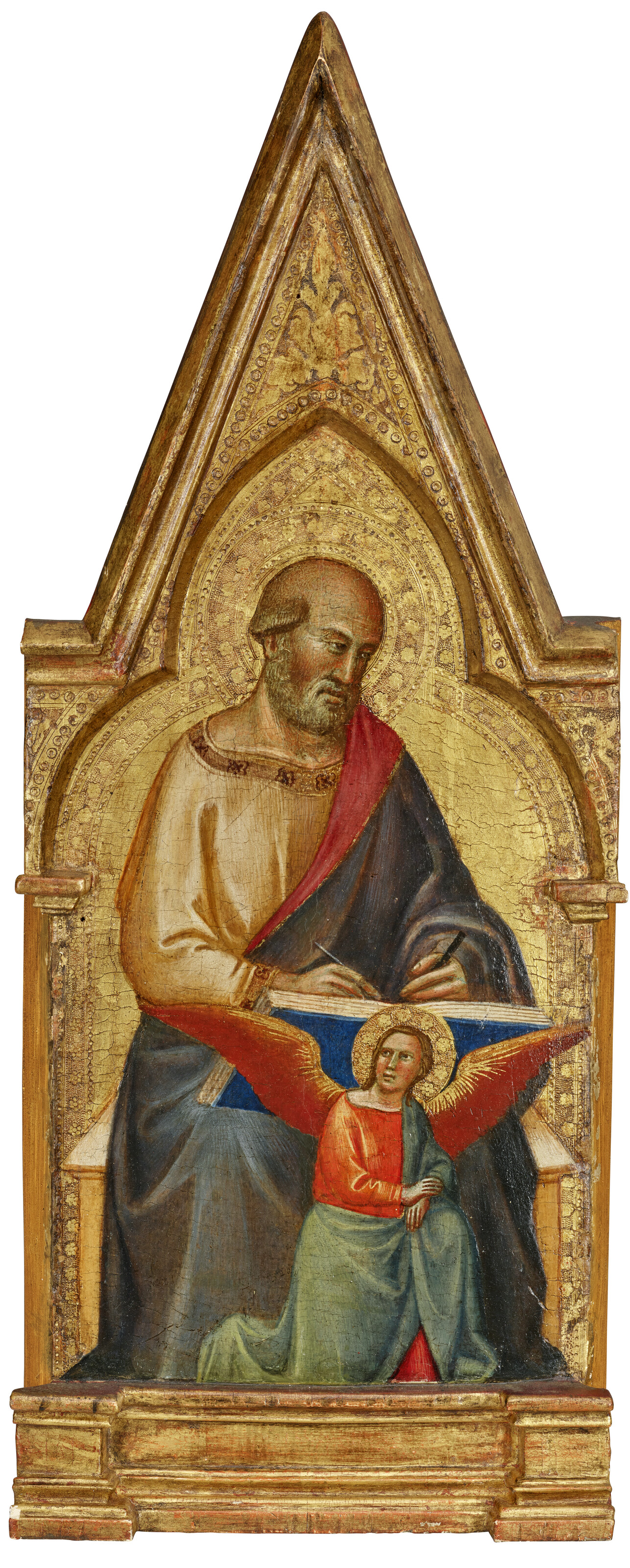 Taddeo Gaddi — Святой Матфей - вершина полиптиха Сан-Джованни-Фуорцивитас