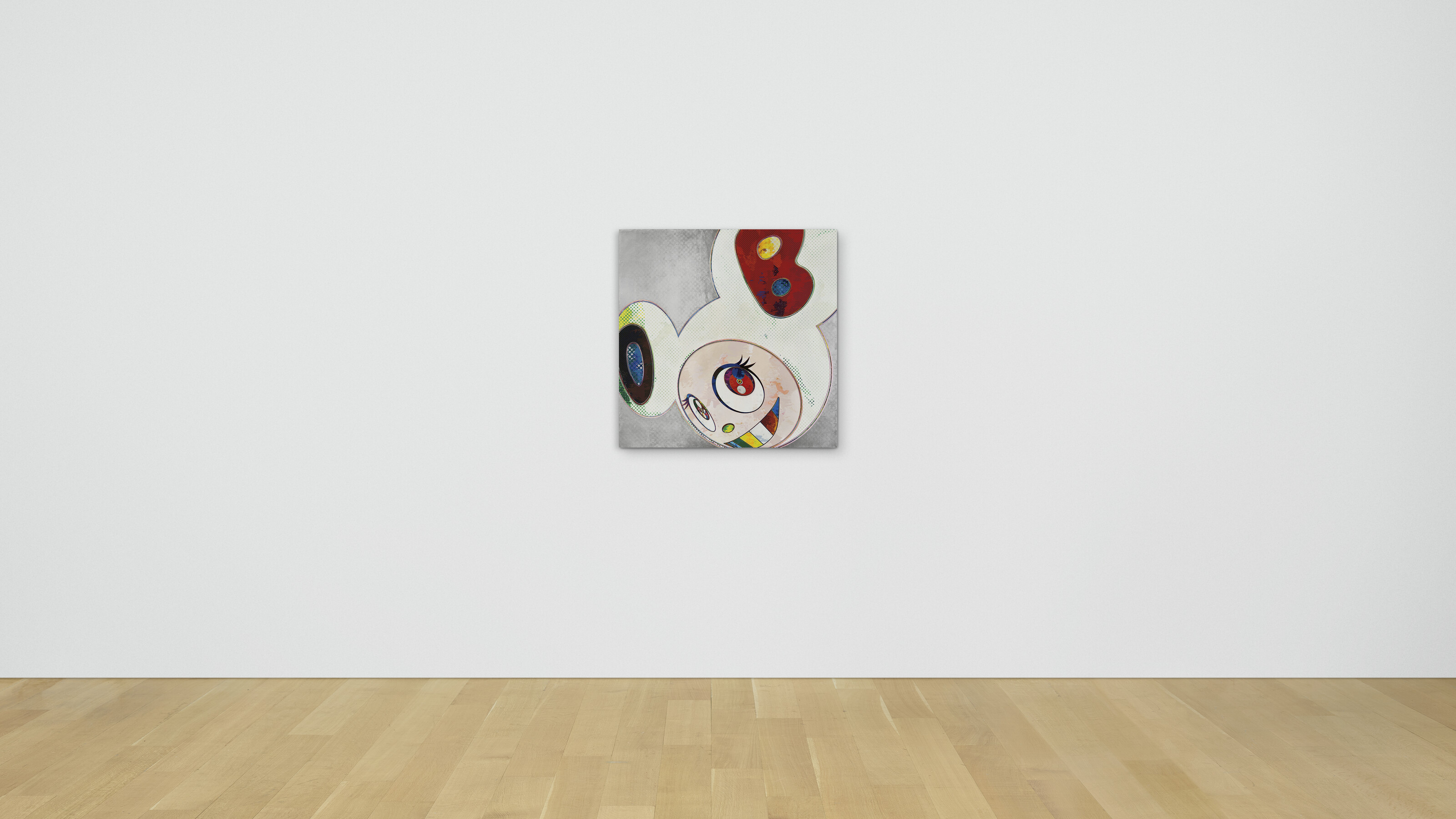 Takashi Murakami — А затем x 6 (Платиновый и белый: метод Superflat), изображение 3