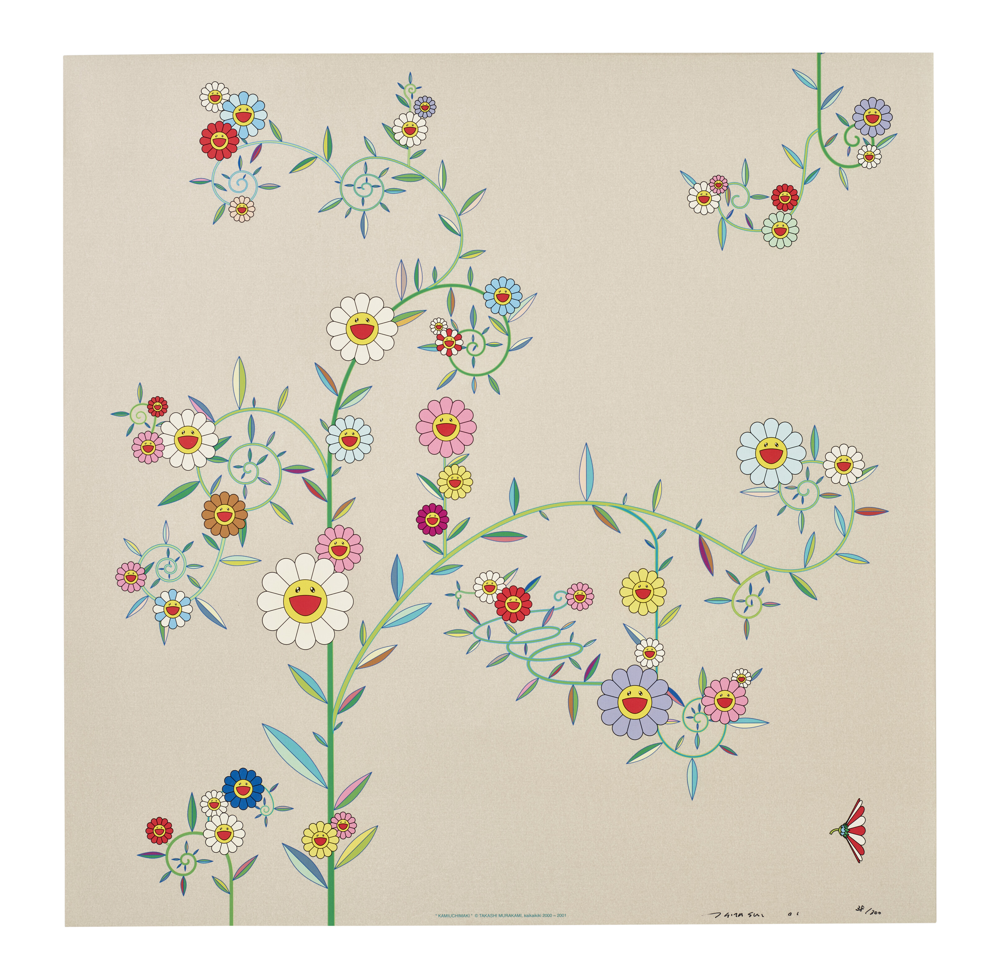 Takashi Murakami — Восемнадцать гравюр художника, изображение 13