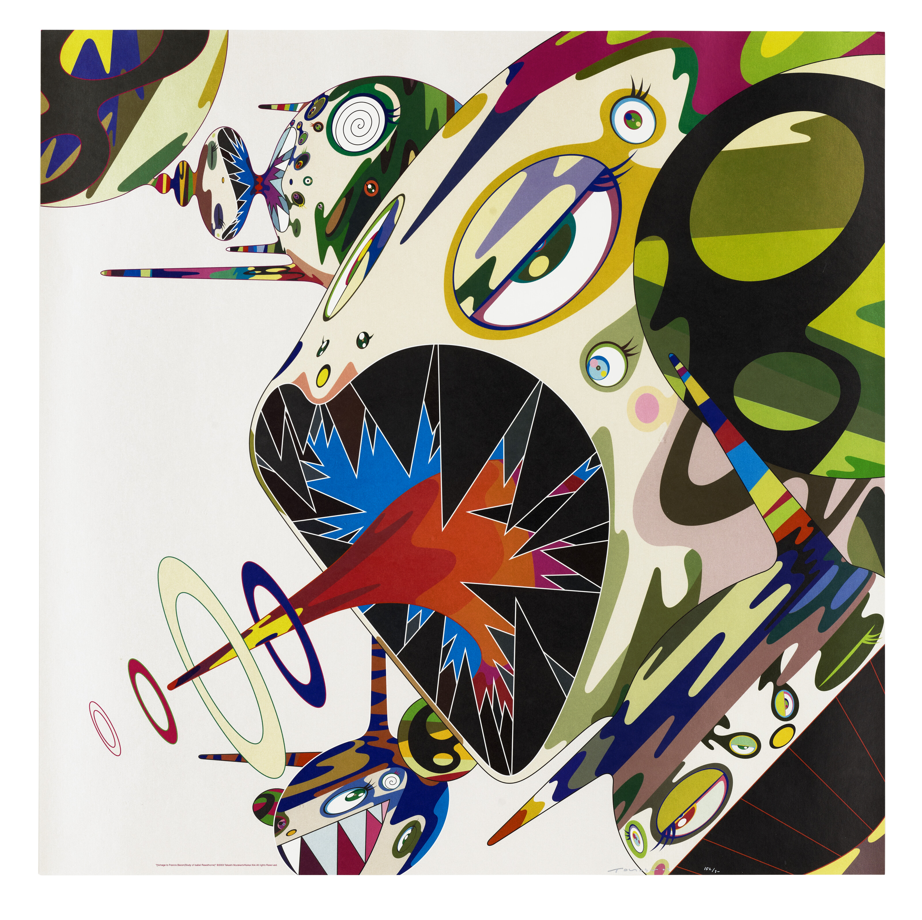 Takashi Murakami — Две гравюры художника, изображение 3