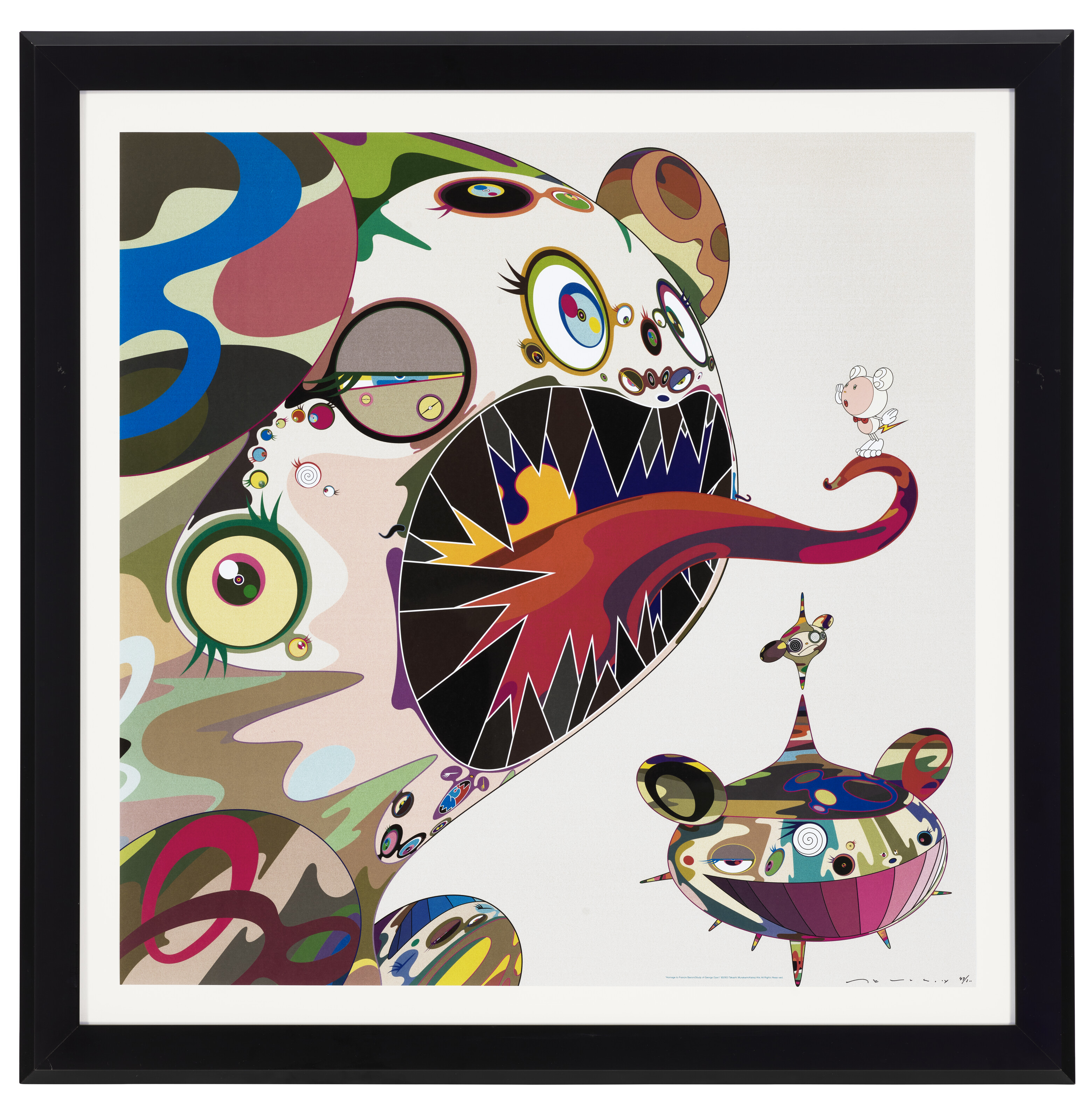 Takashi Murakami — Две гравюры художника, изображение 4