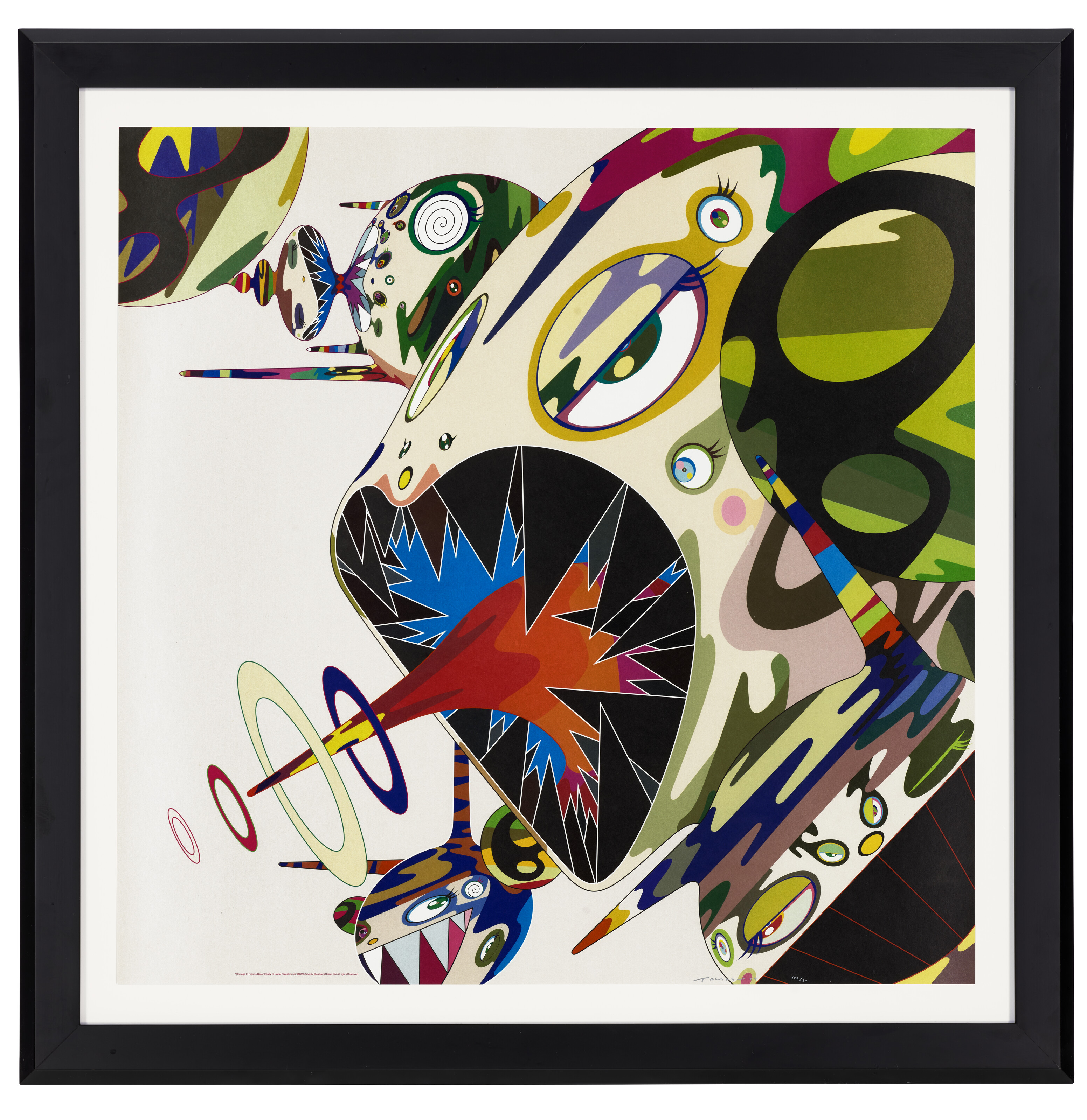 Takashi Murakami — Две гравюры художника, изображение 5