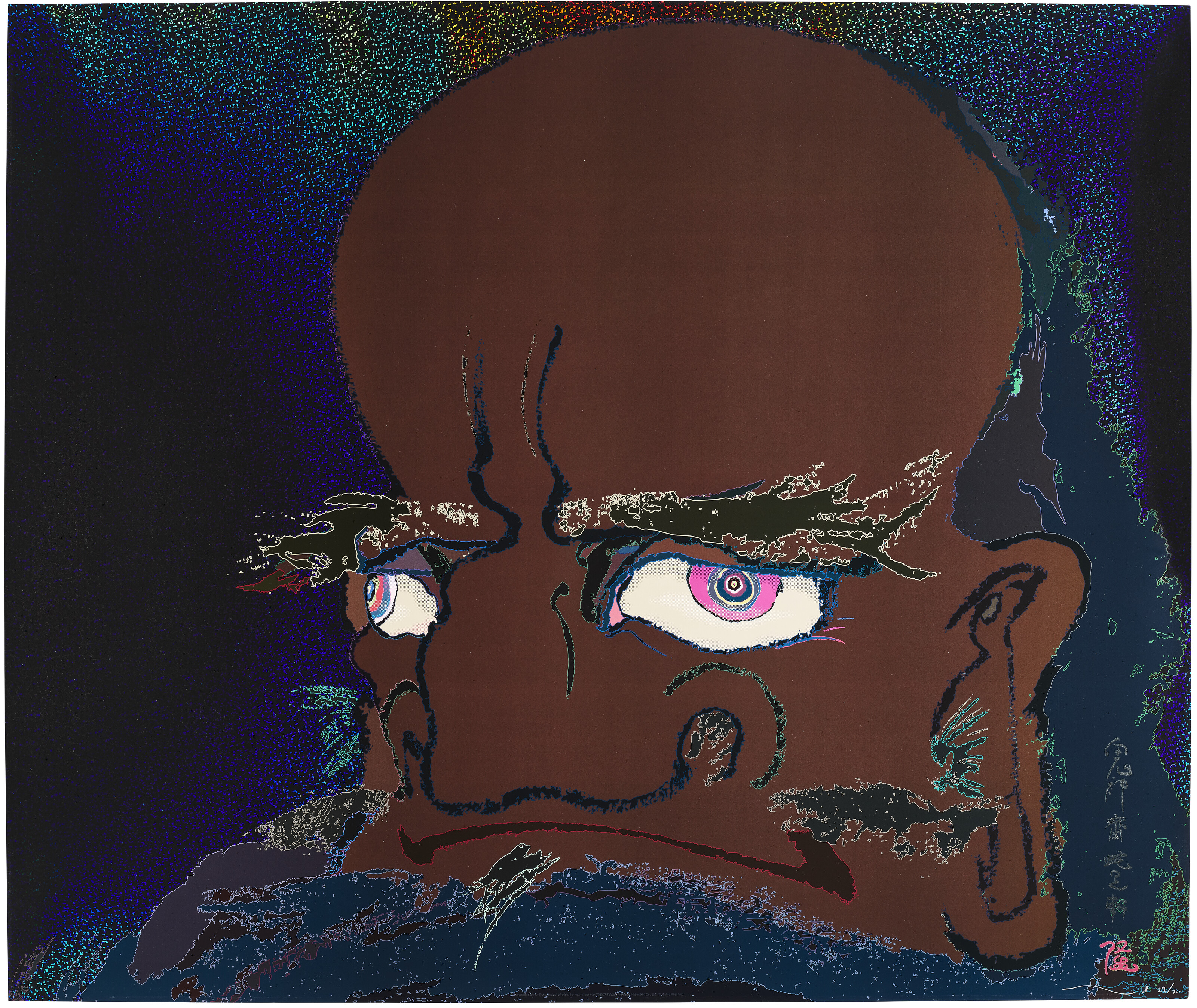Takashi Murakami — Две гравюры художника, изображение 2
