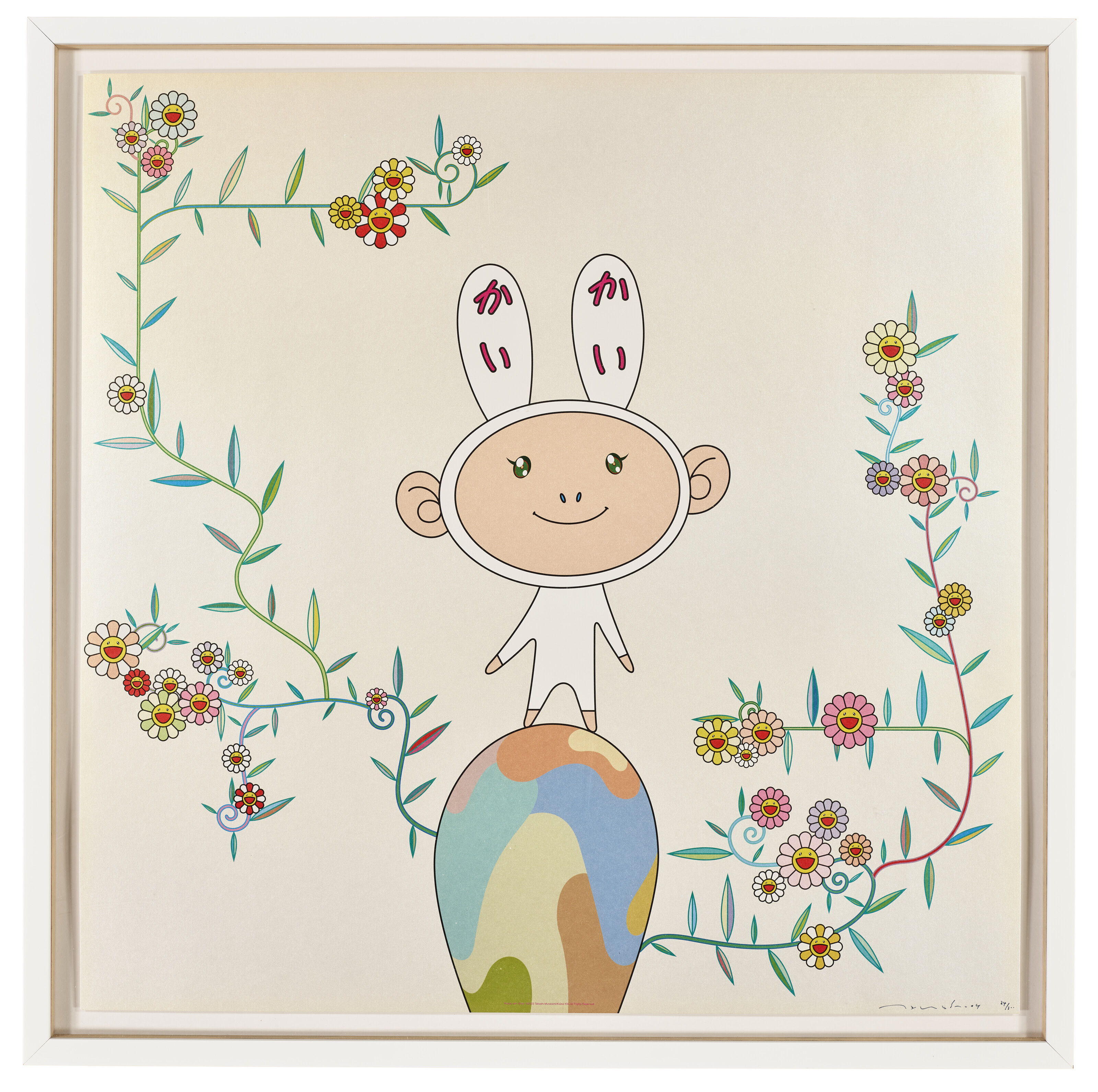 Takashi Murakami — Три гравюры художника, изображение 3
