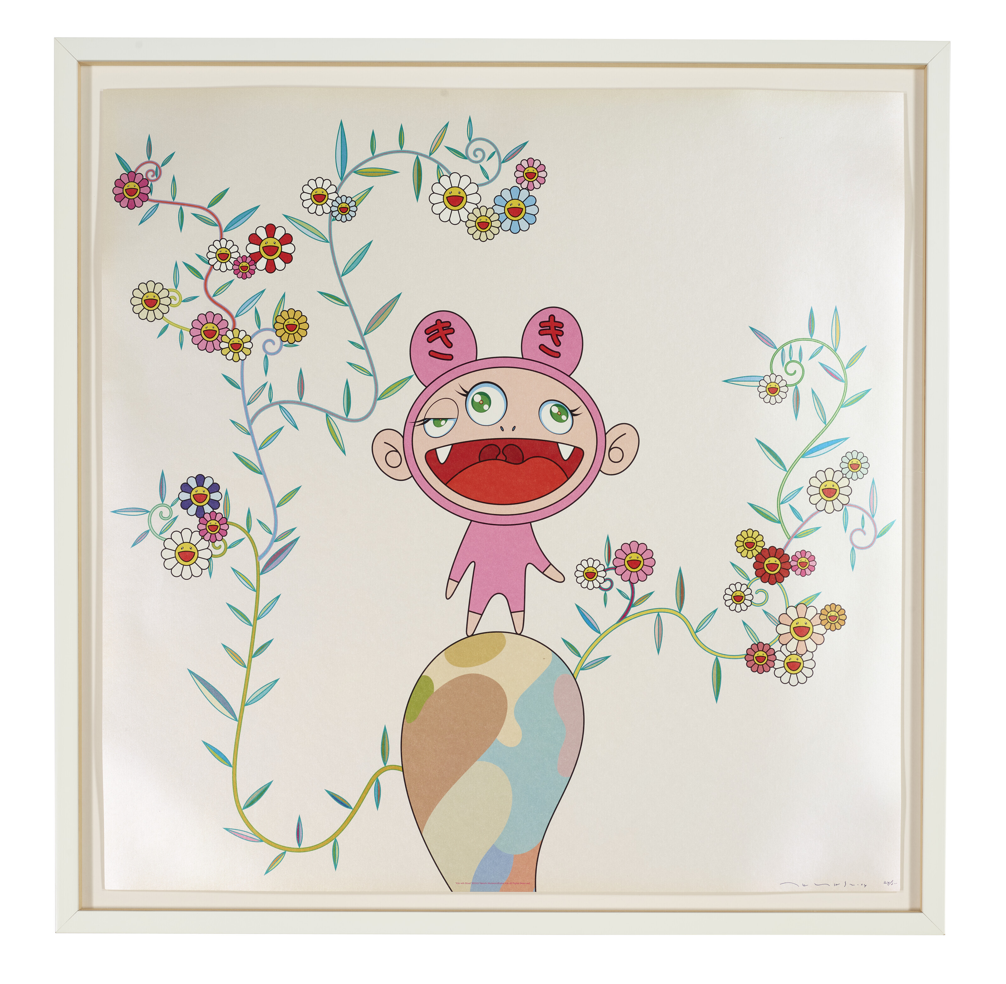 Takashi Murakami — Три гравюры художника, изображение 4