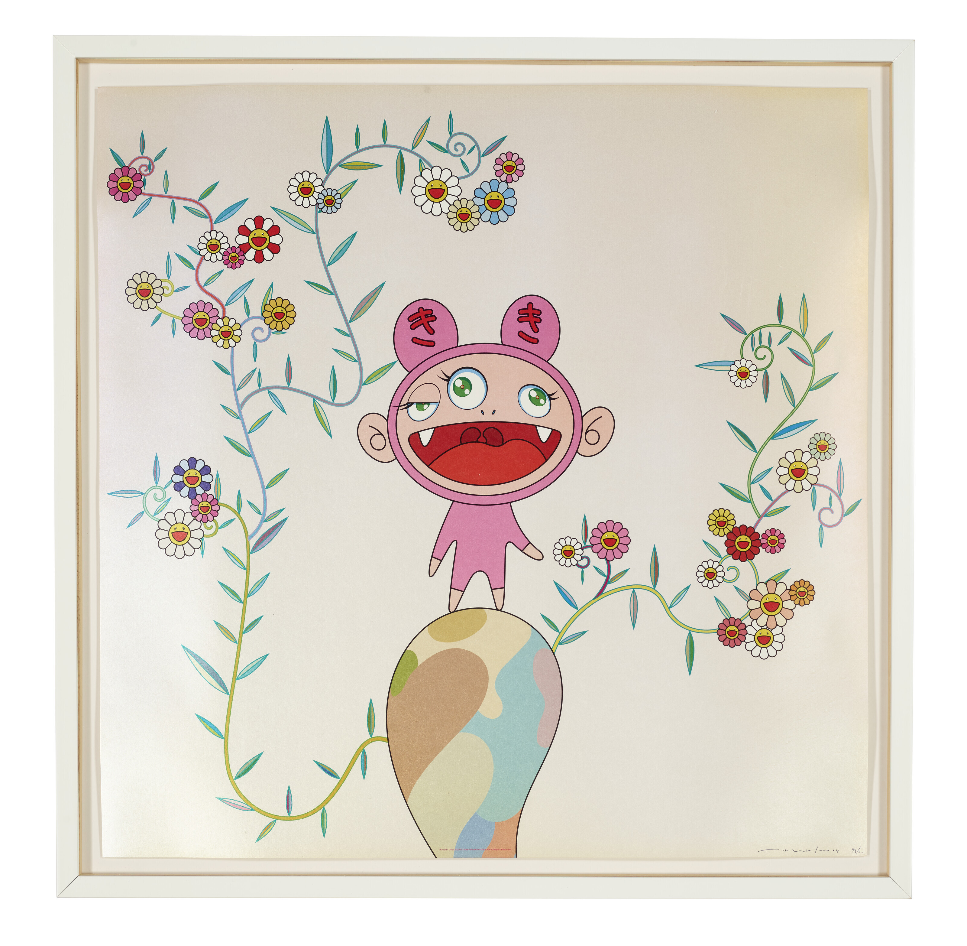 Takashi Murakami — Три гравюры художника, изображение 7