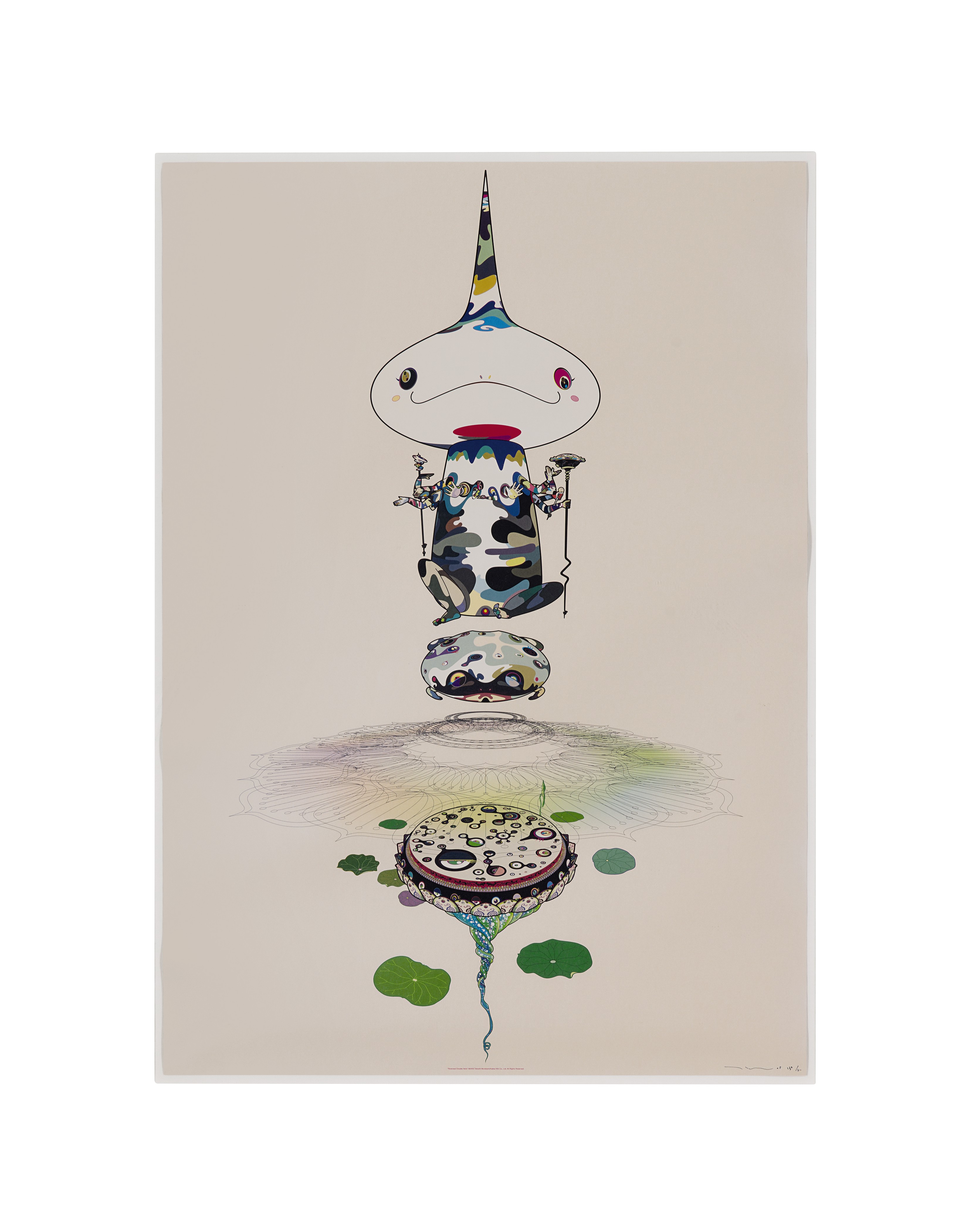 Takashi Murakami — Три гравюры художника, изображение 2