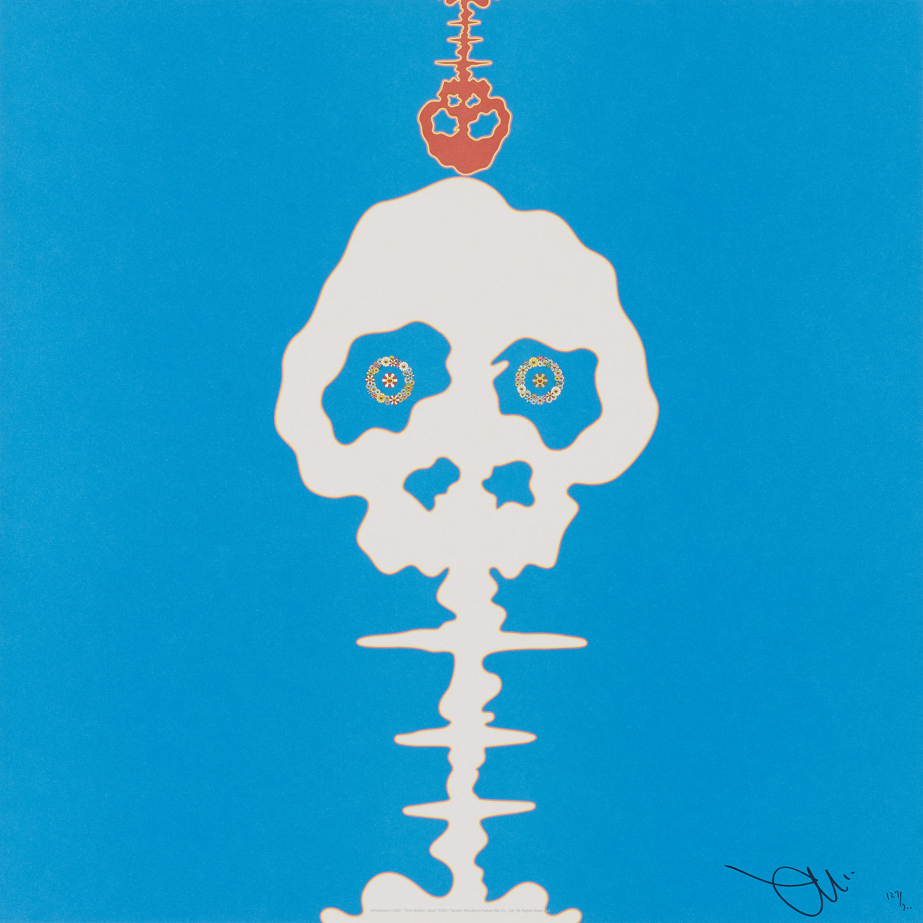 Takashi Murakami — Тайм Бокан - синий