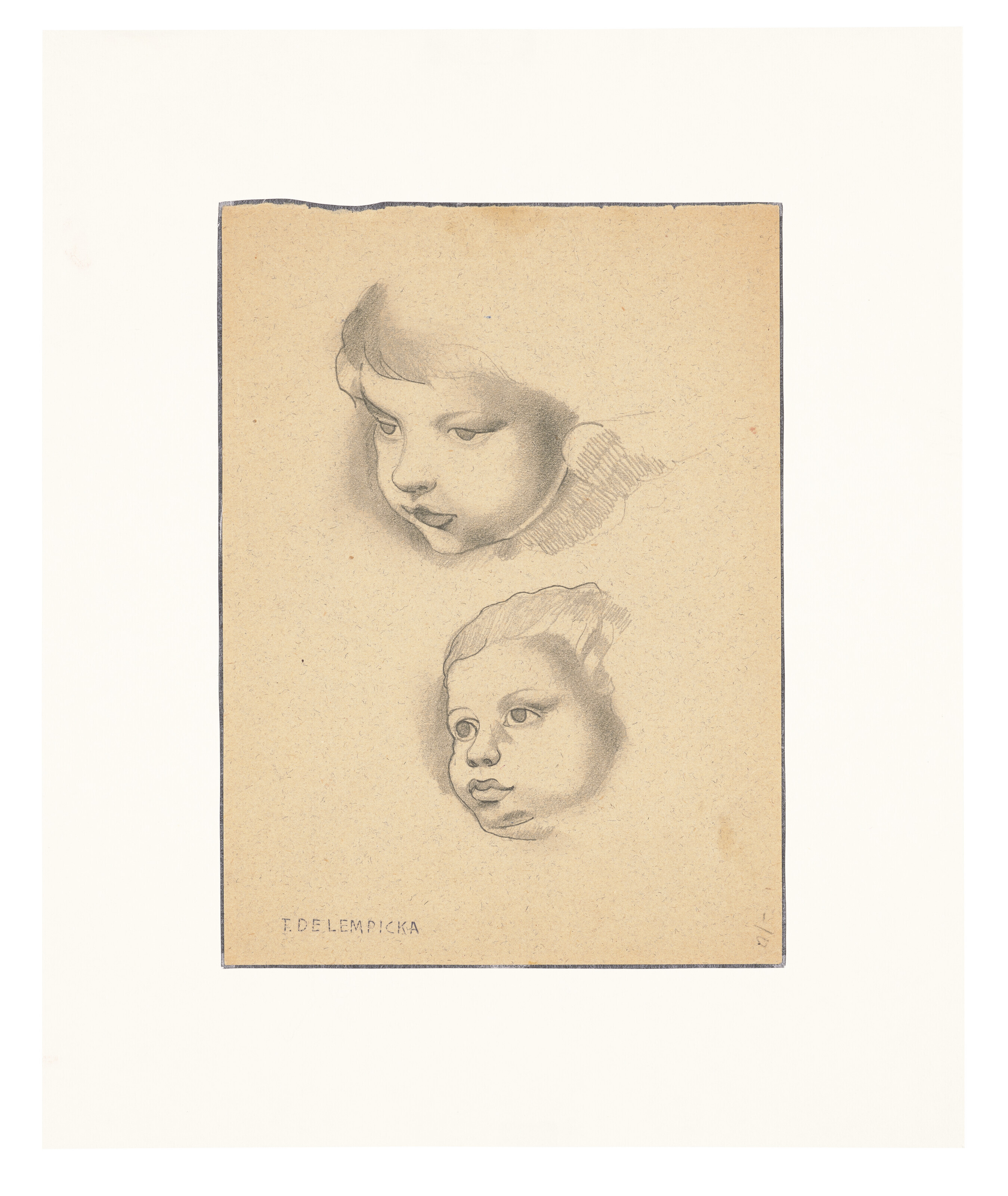 Tamara de Lempicka — Двое наедине с путти, изображение 2