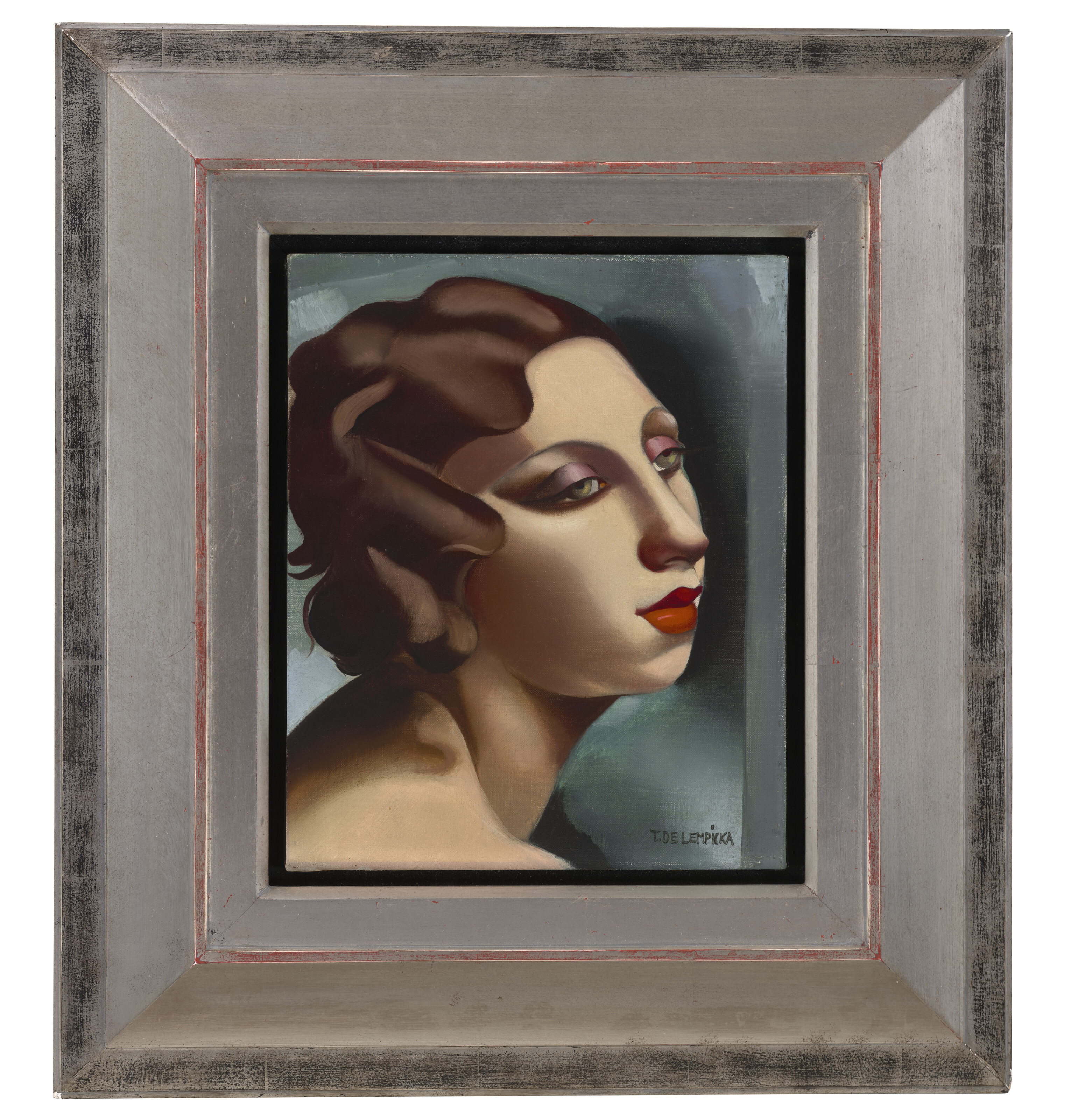 Tamara de Lempicka — Портрет молодой женщины, изображение 3