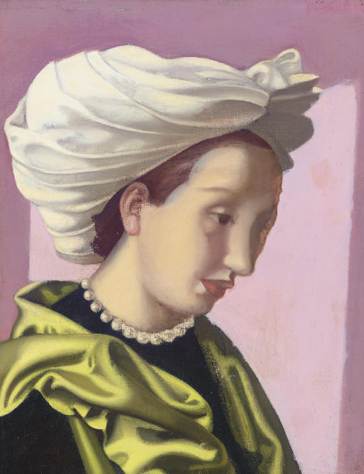 Tamara de Lempicka — Женщина в белом тюрбане II