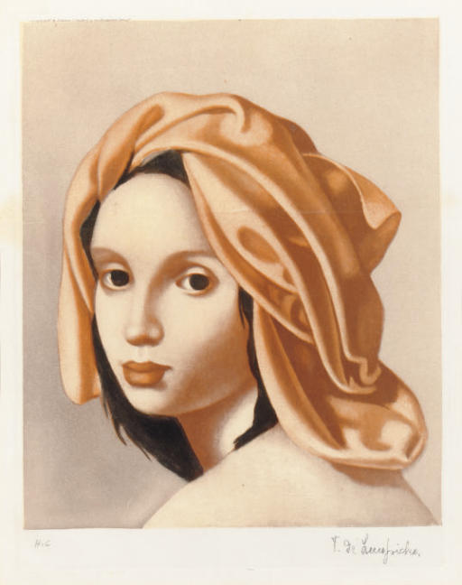Tamara de Lempicka — Румяна для женщин в тюрбане