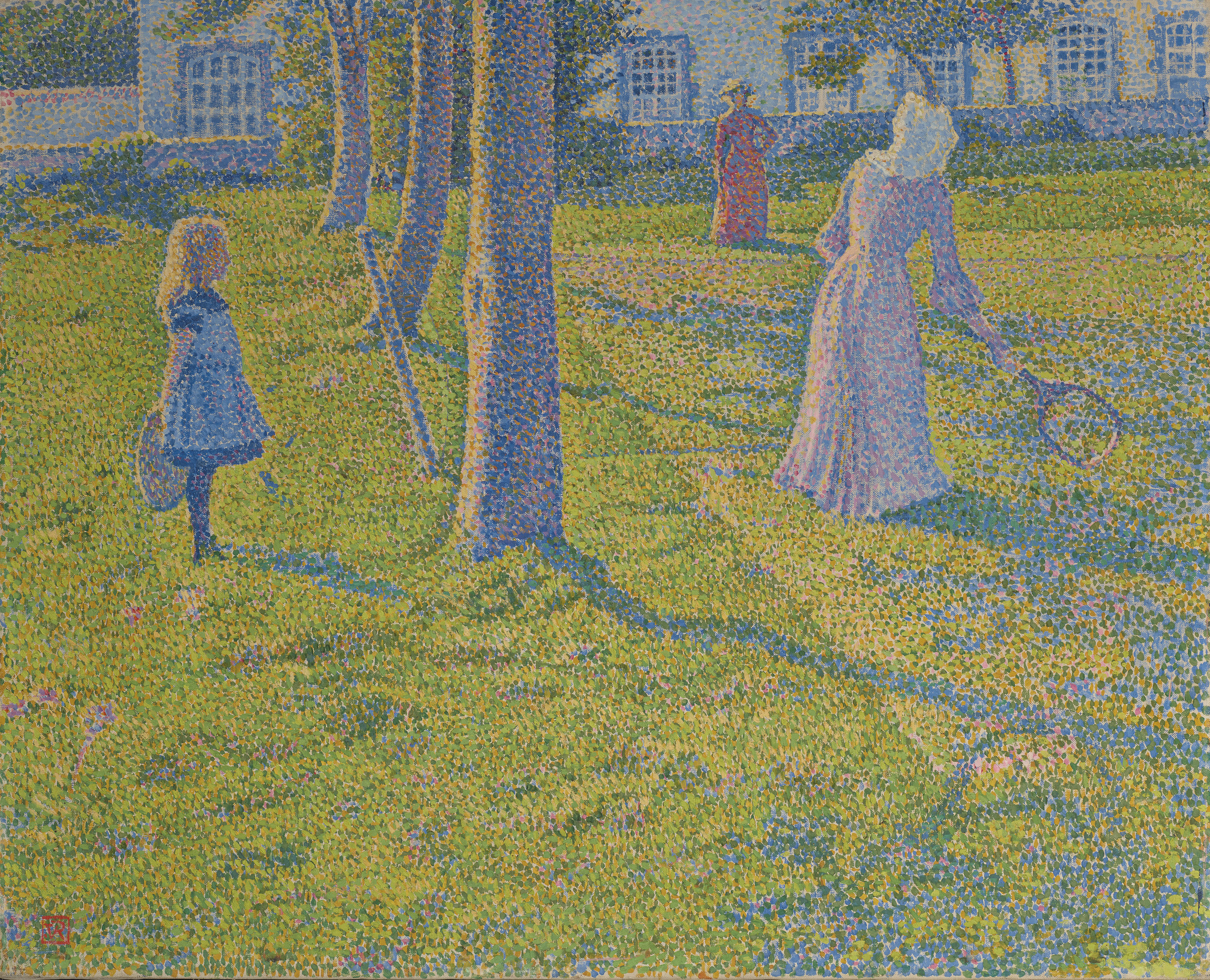 Theo van Rysselberghe — На вечеринке по теннису