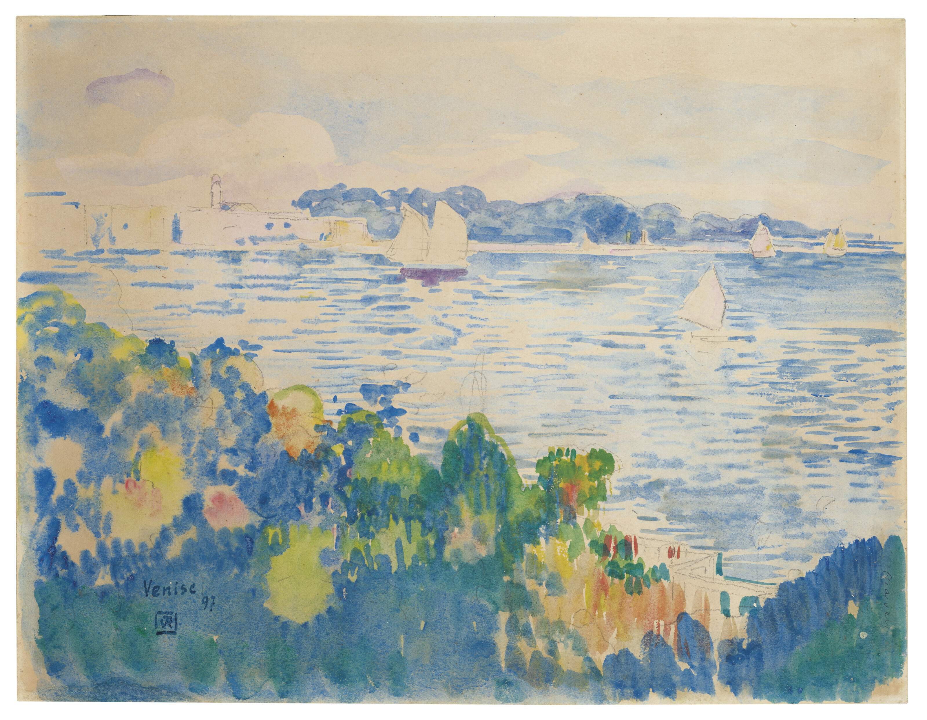 Theo van Rysselberghe — Венис, изображение 2