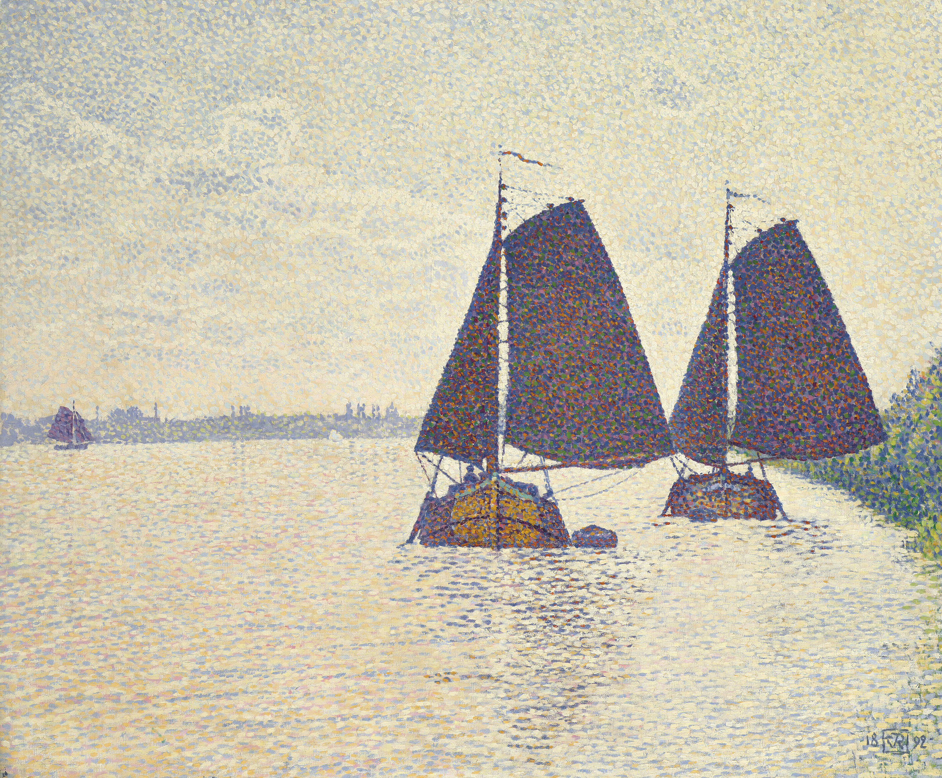 Theo van Rysselberghe — Пениши-сюр-л'Эско