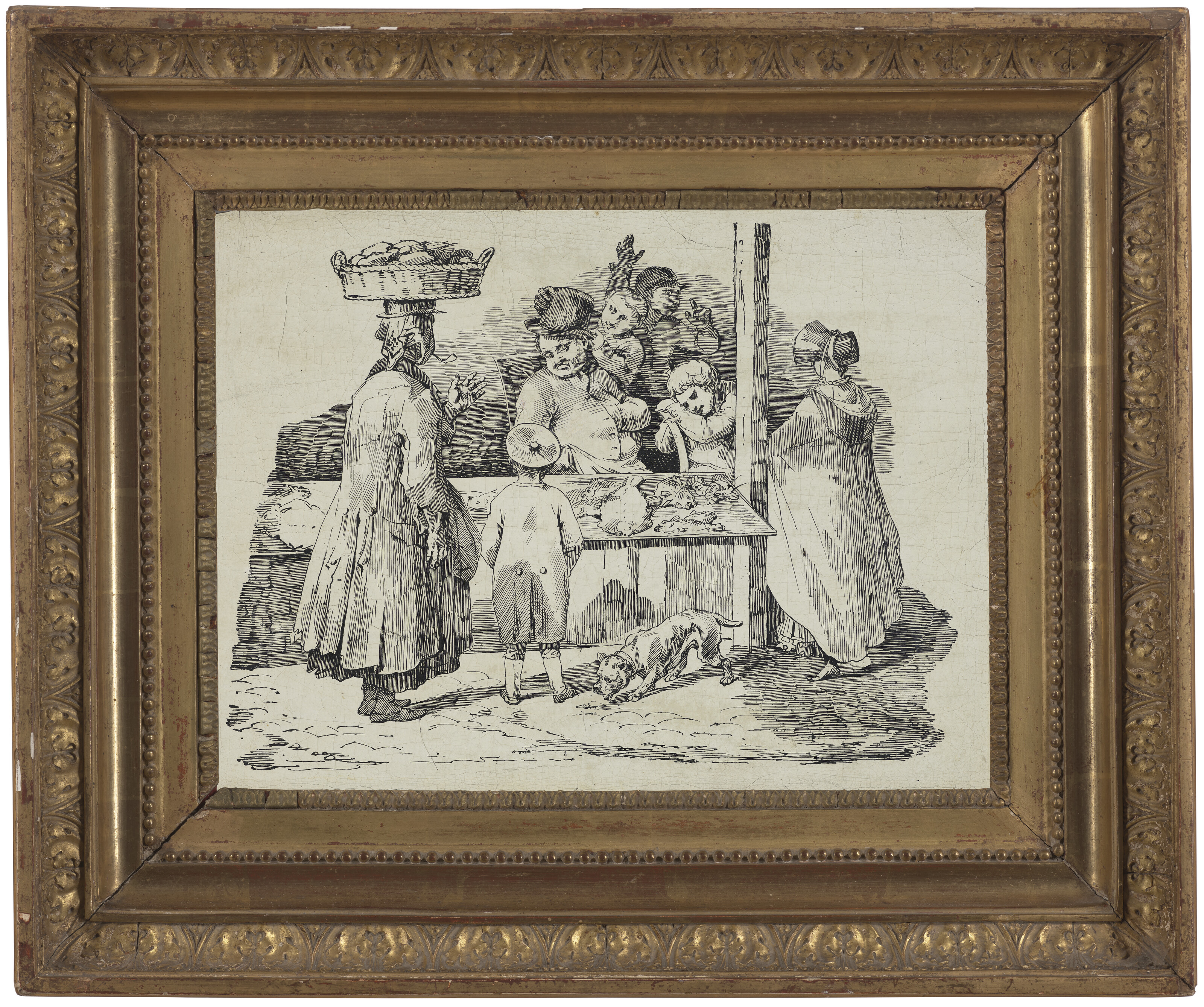 Théodore Géricault — Спящий торговец рыбой (Маршан де Пуассон эндормиэ), изображение 2