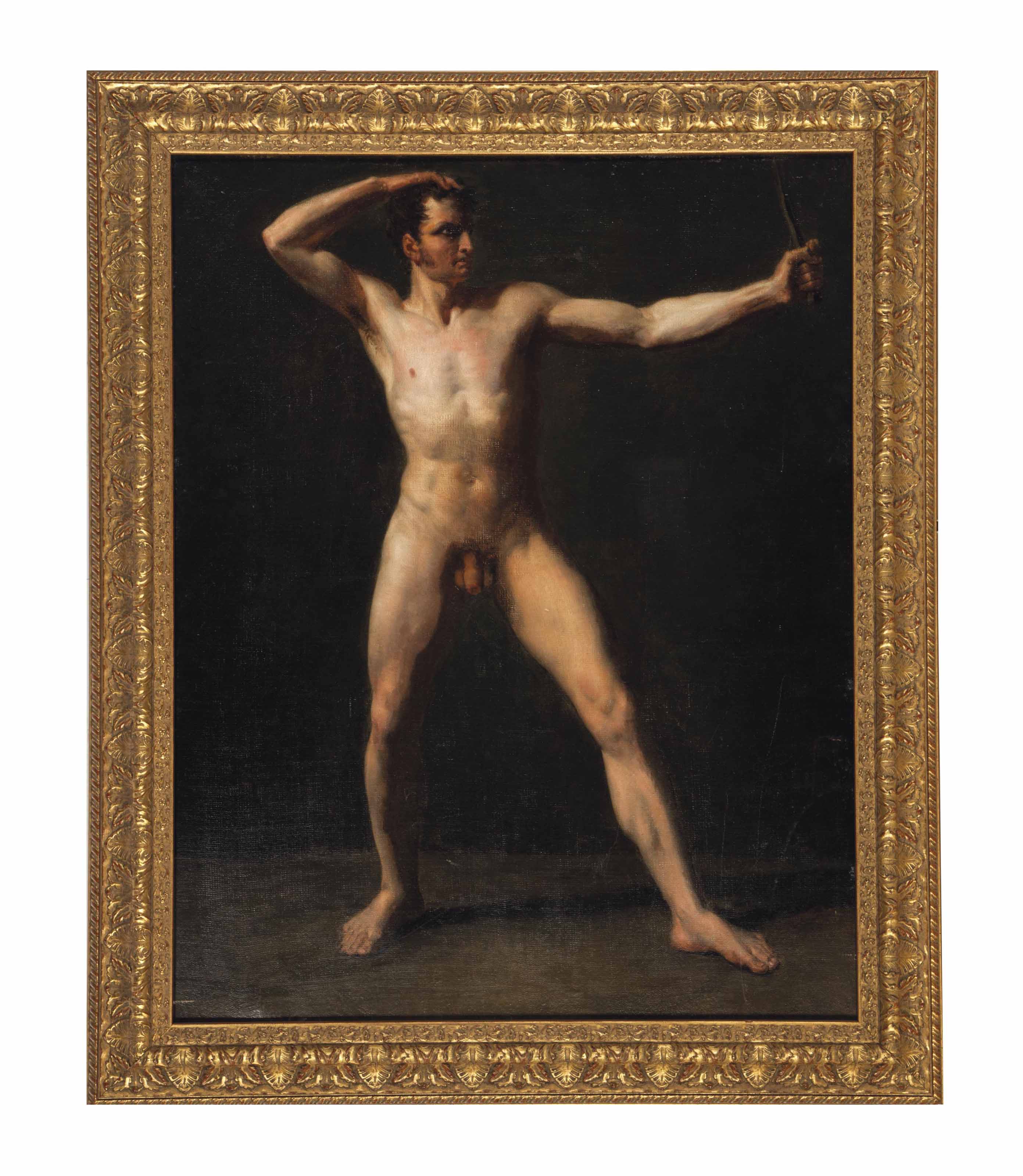 Théodore Géricault — Изучение обнаженного мужчины