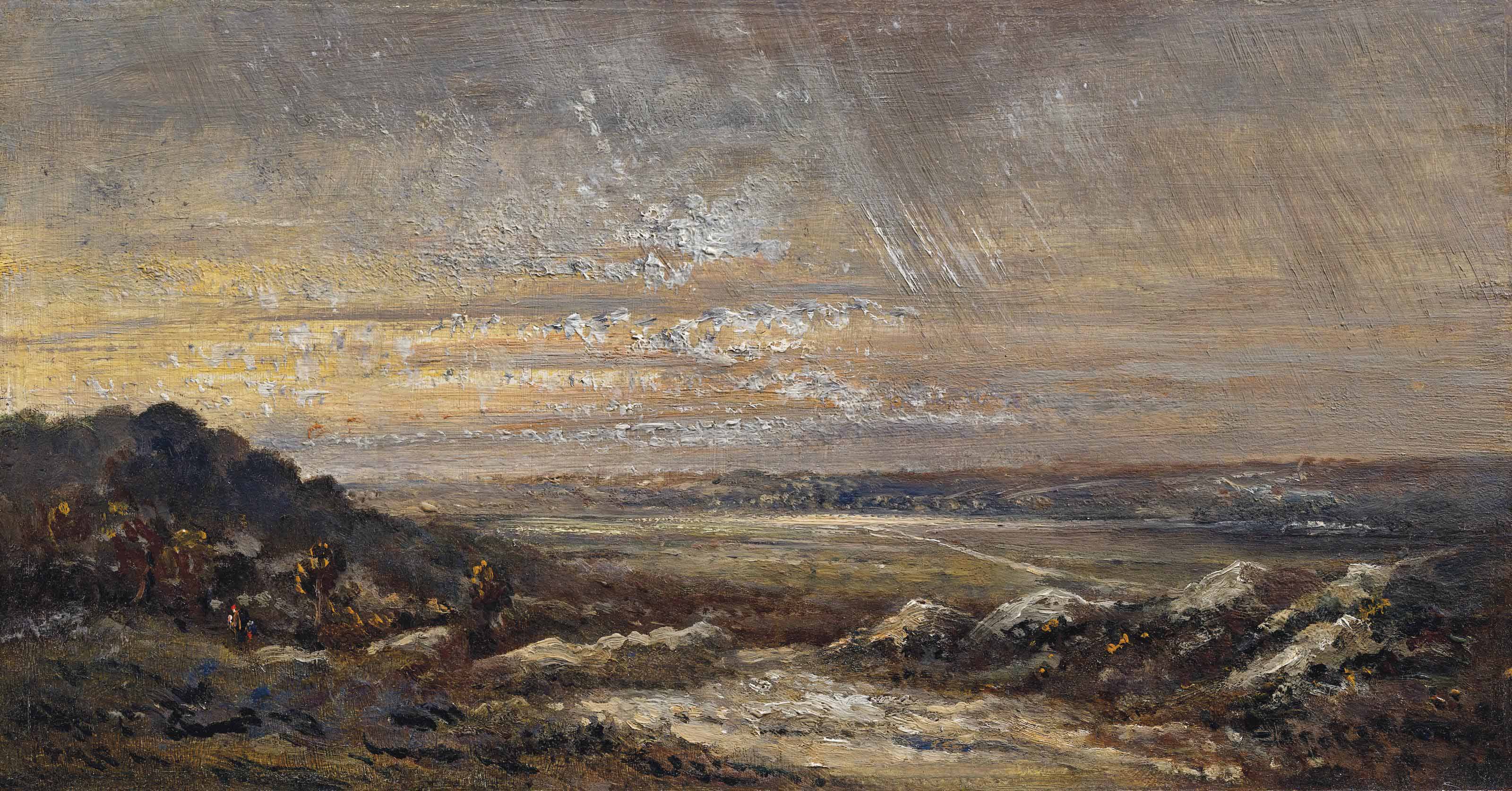 Theodore Rousseau — Ущелья Апремон, эффект плюи