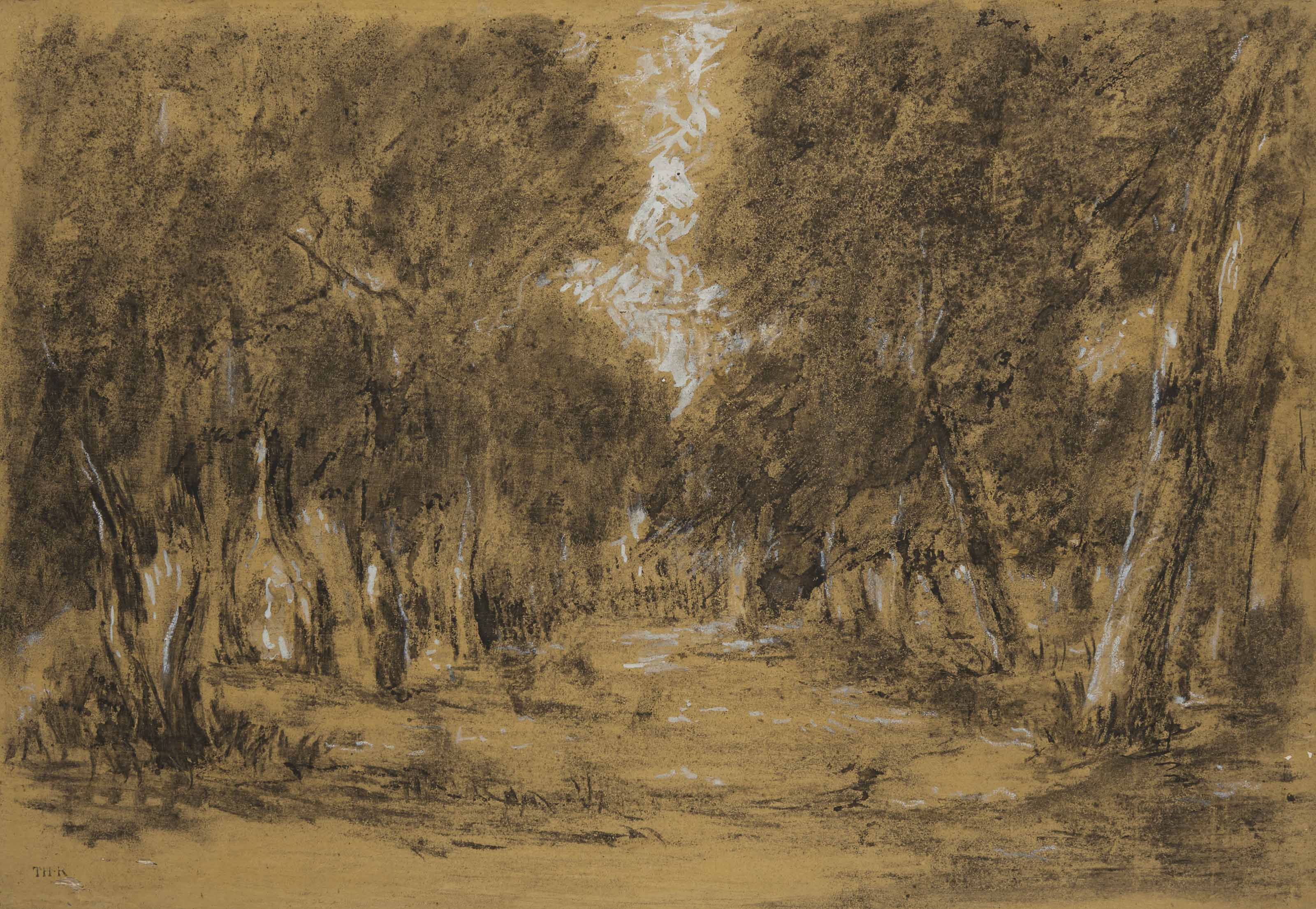 Theodore Rousseau — Посадочная площадка arboré